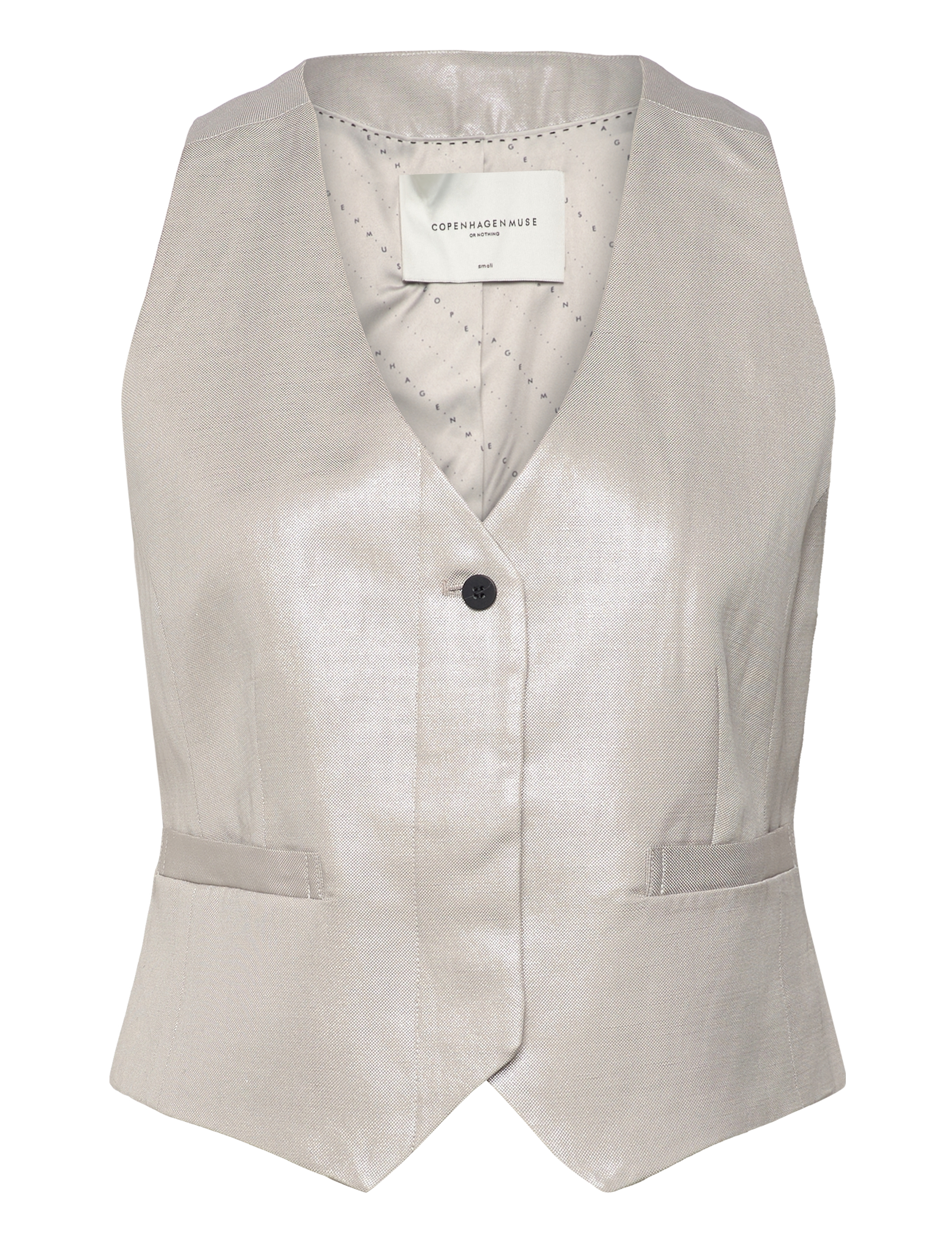 Copenhagen Muse - CMNATULA-WAISTCOAT - silver - 1