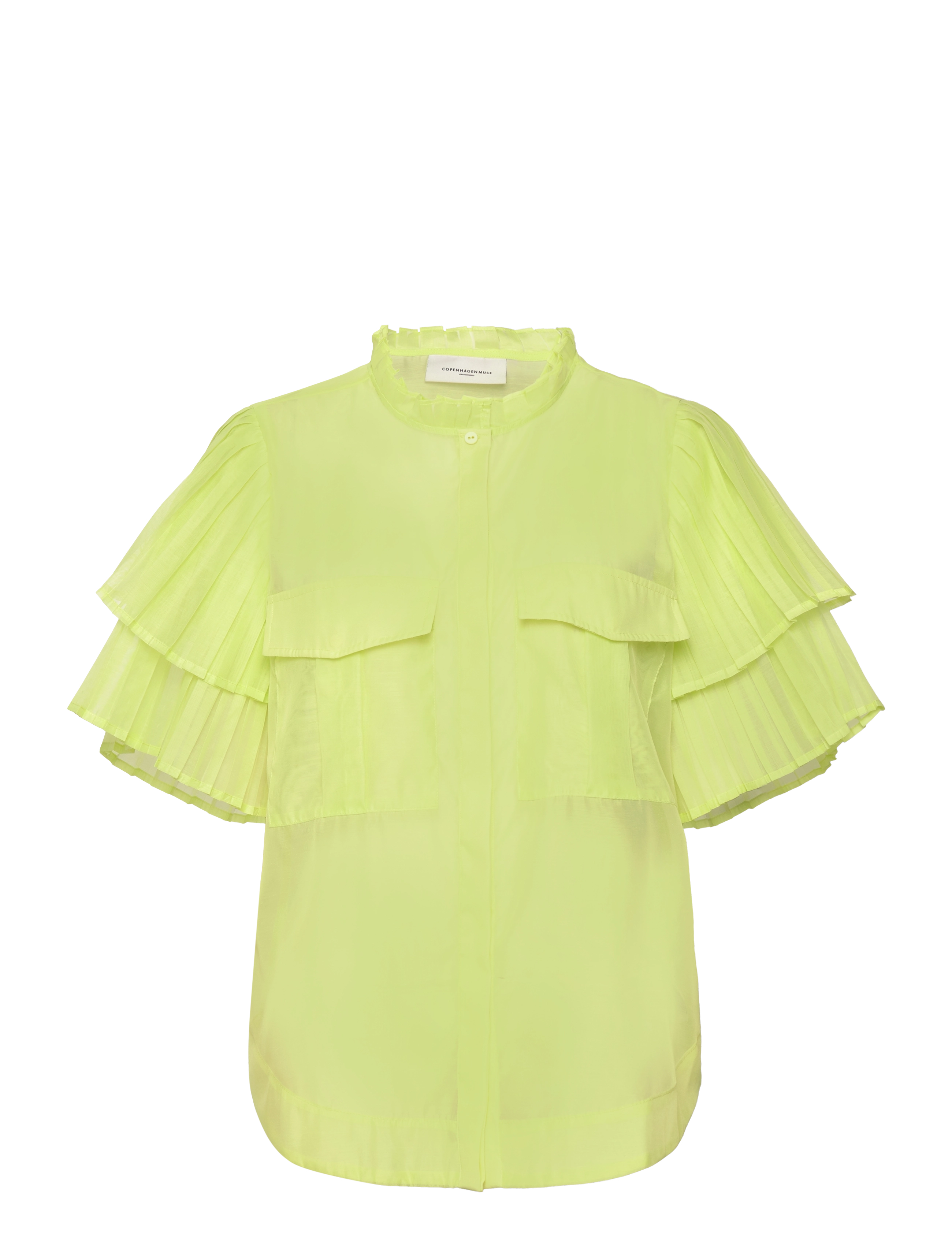 Copenhagen Muse - CMBLUEBELL-SHIRT - daiquiri green - 1