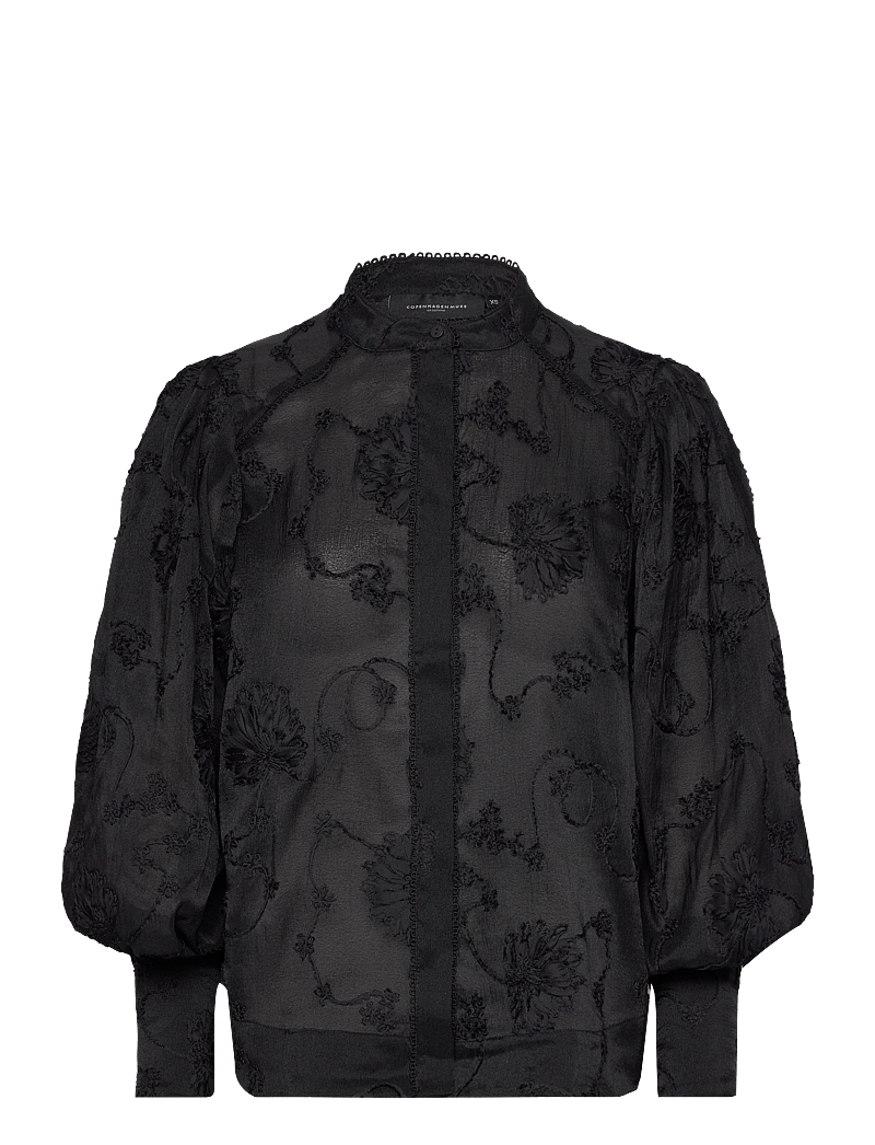 Copenhagen Muse - CMMILDE-SHIRT - pitkähihaiset puserot - black - 0
