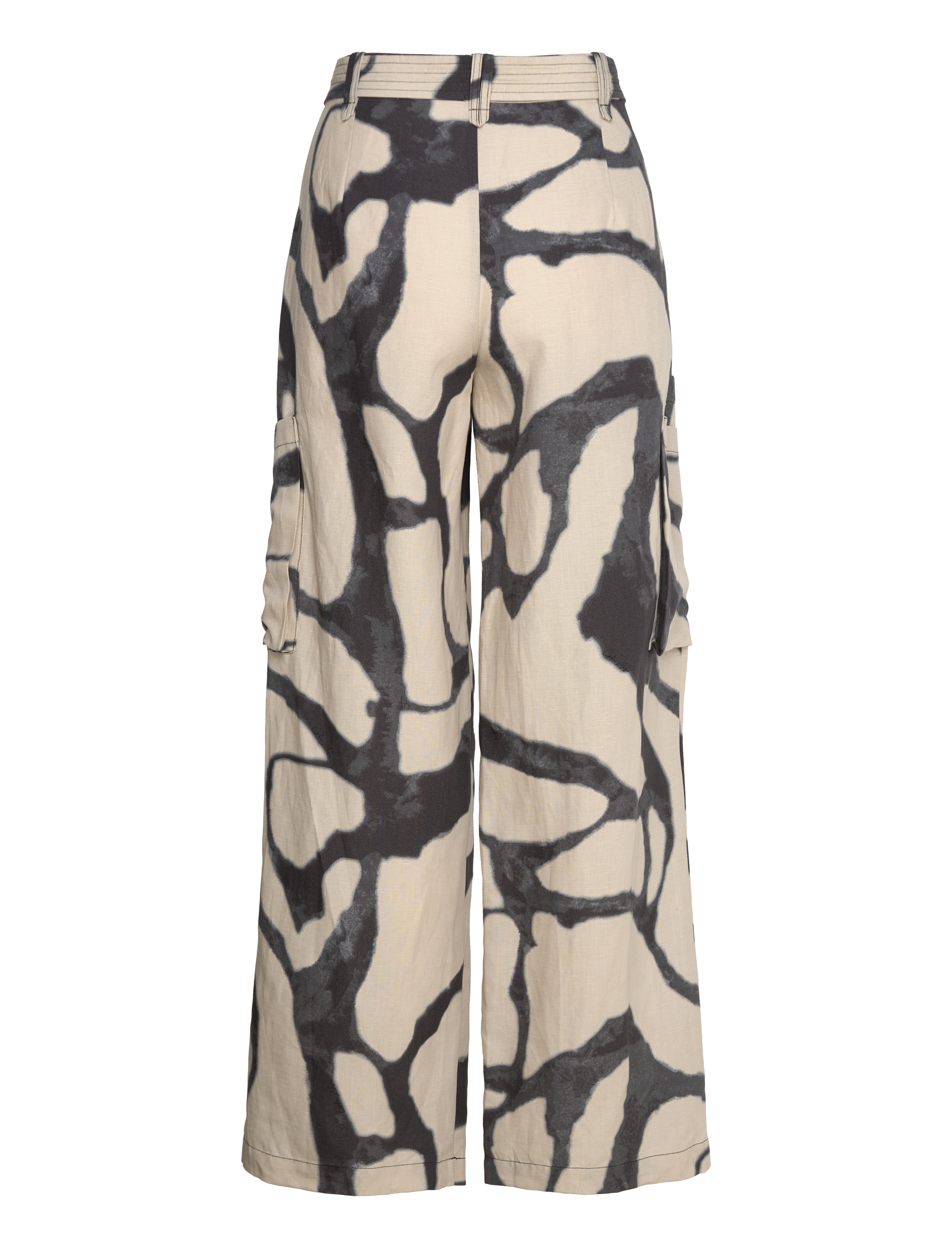 Copenhagen Muse - CMNATU-PANT - oyster gray w. black - 2