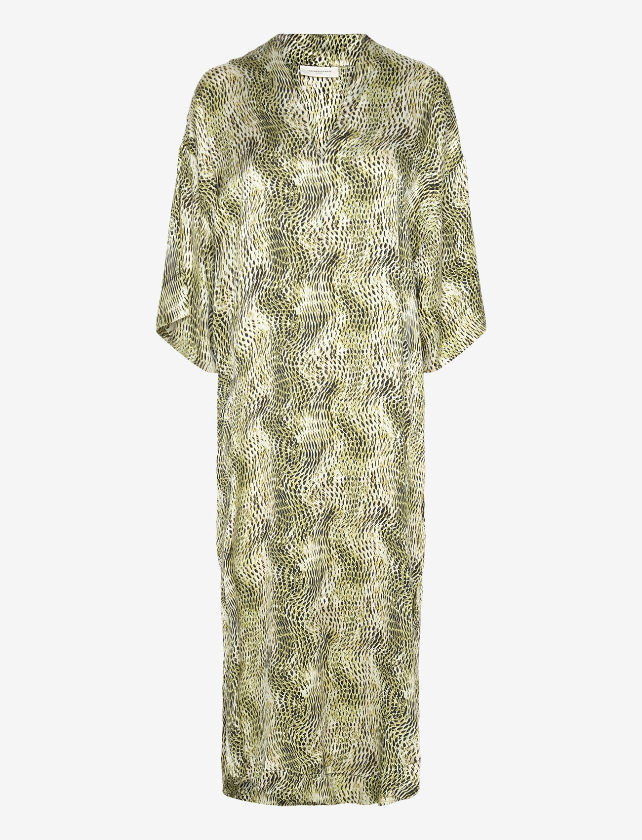 Copenhagen Muse - CMSABINA-KAFTAN - maksikleidid - jet stream w. chive - 0