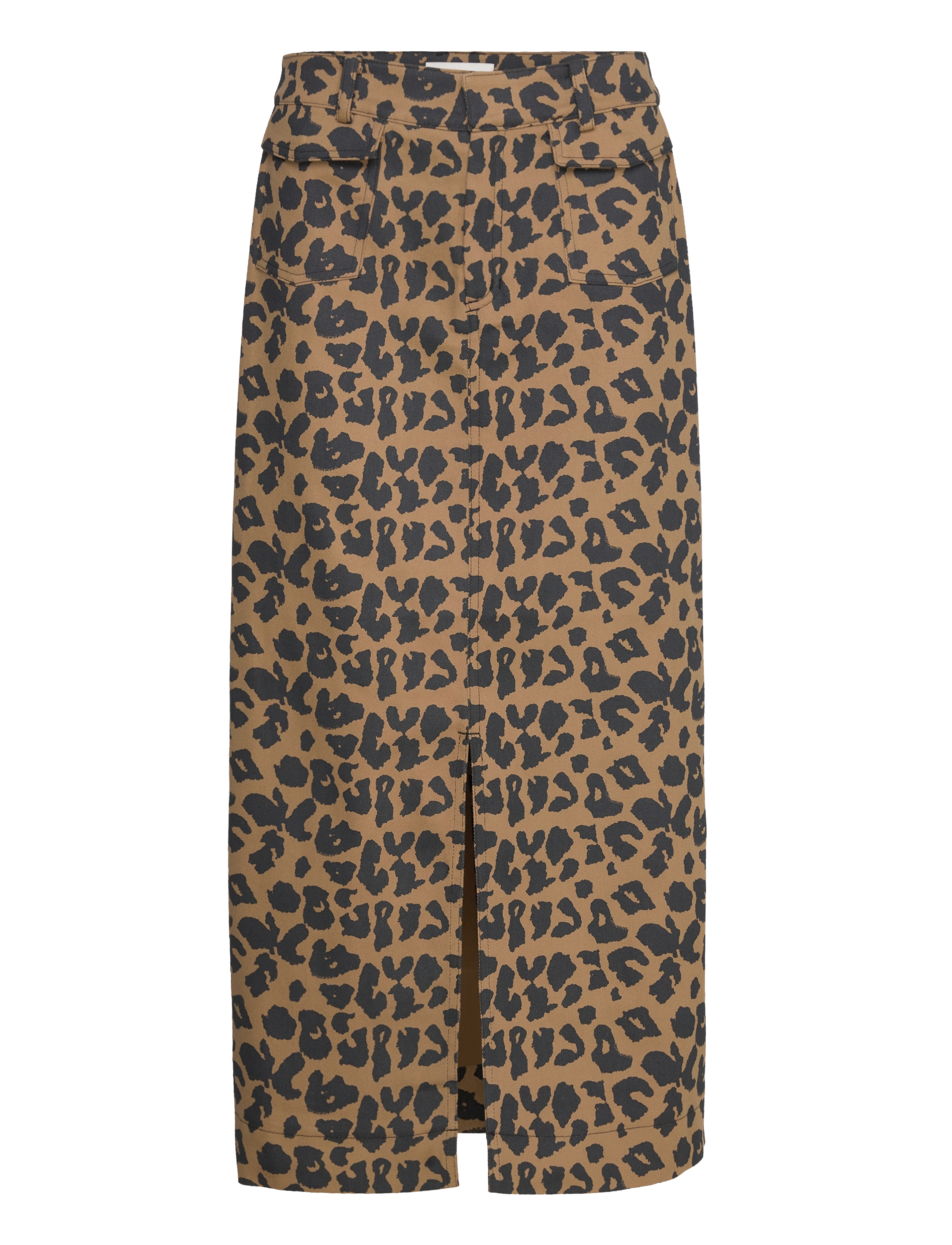 Copenhagen Muse - CMLEORA-SKIRT - kangaroo w. black - 1