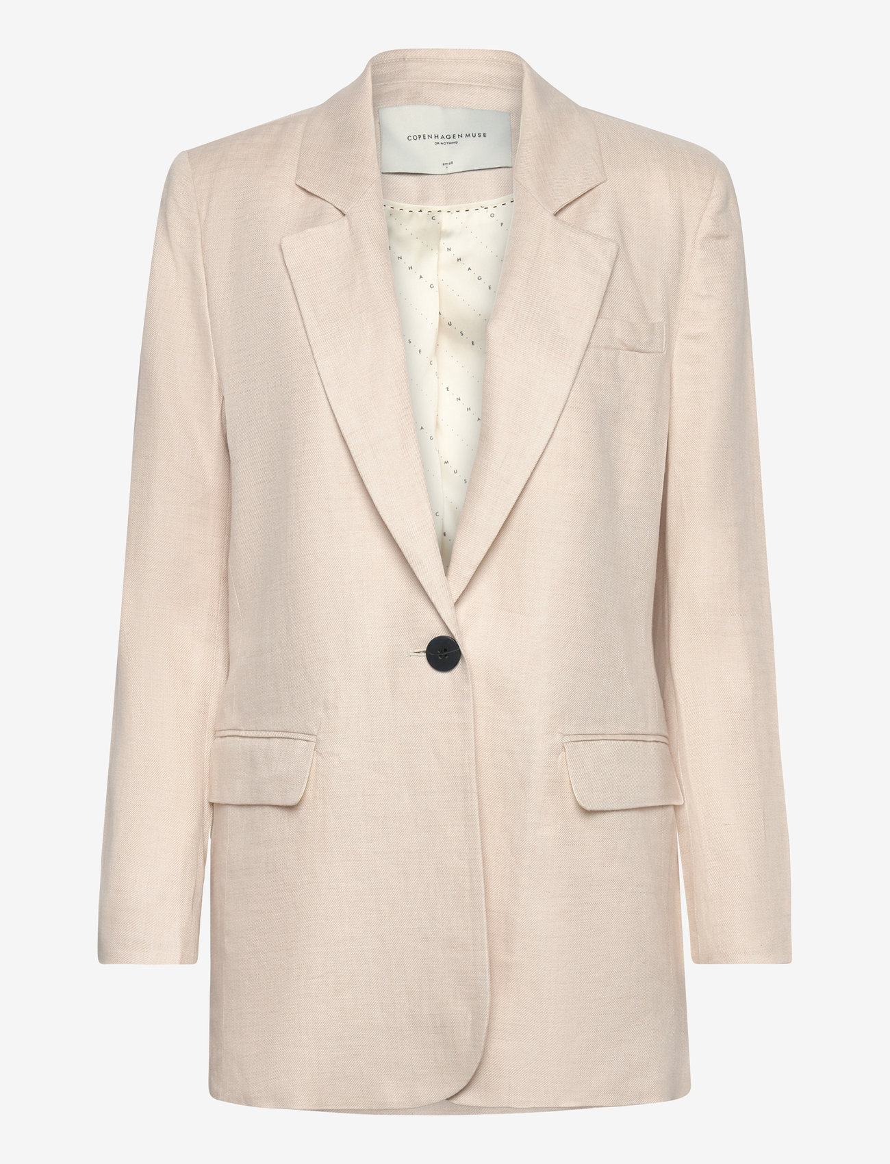 Copenhagen Muse - CMNATURE-BLAZER - einreihige blazer - jet stream mel. - 0