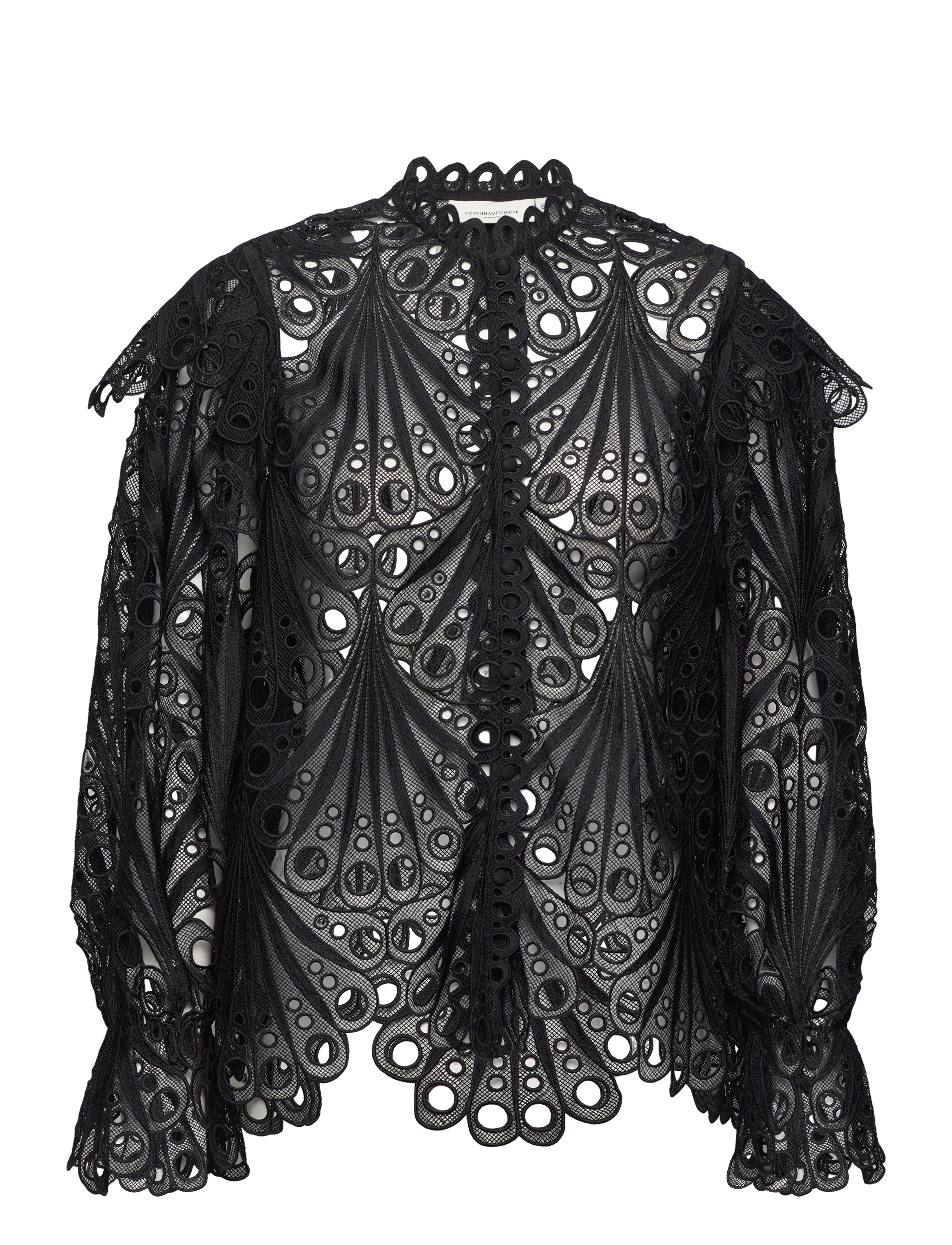 CMMOONLIGHT-BLOUSE - BLACK