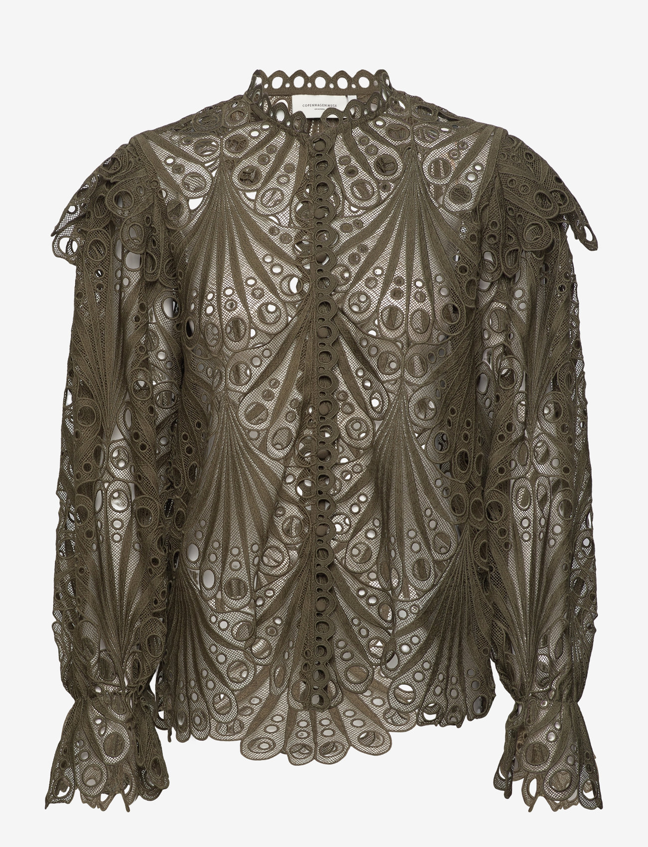 Copenhagen Muse - CMMOONLIGHT-BLOUSE - olive night - 0