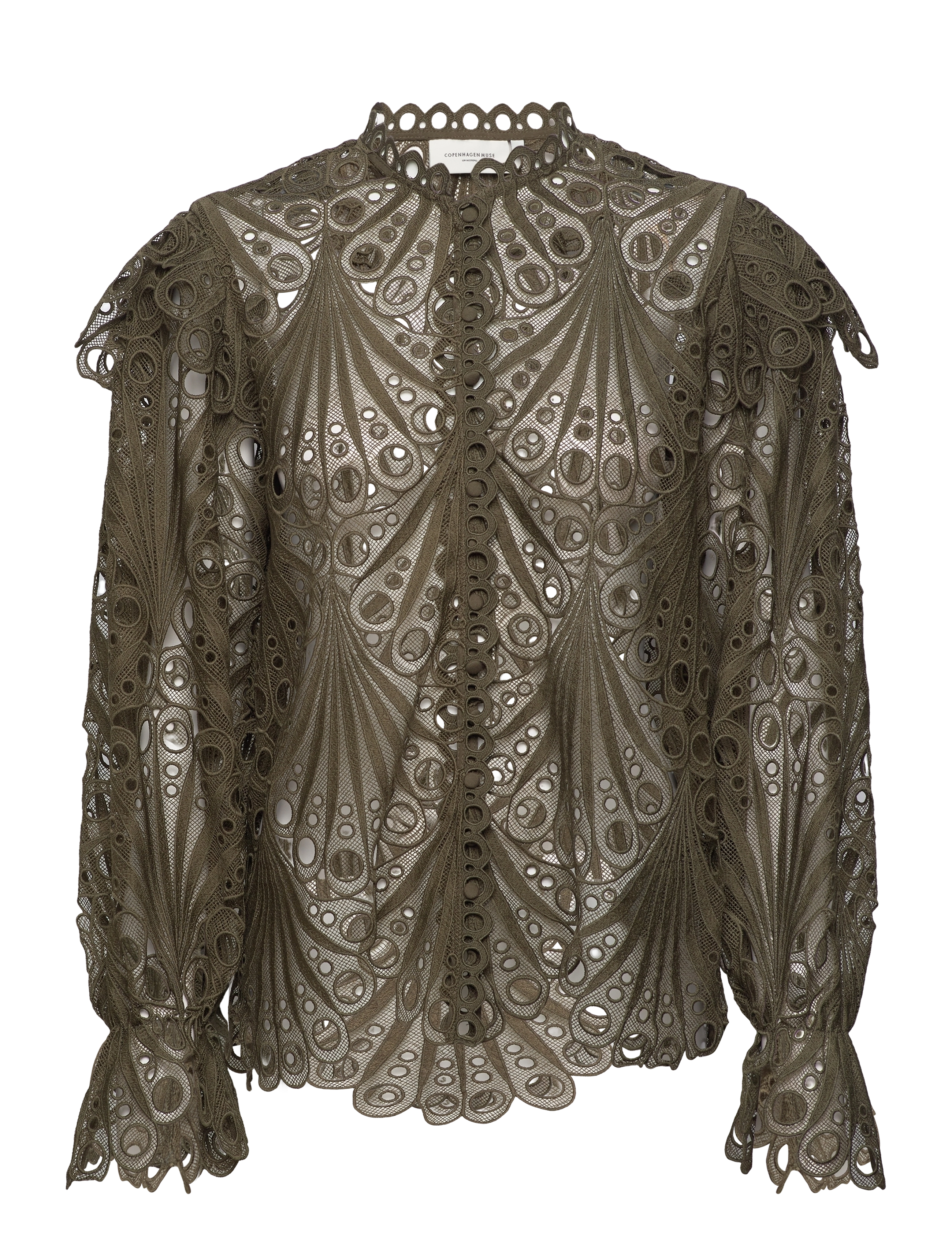 CMMOONLIGHT-BLOUSE - OLIVE NIGHT