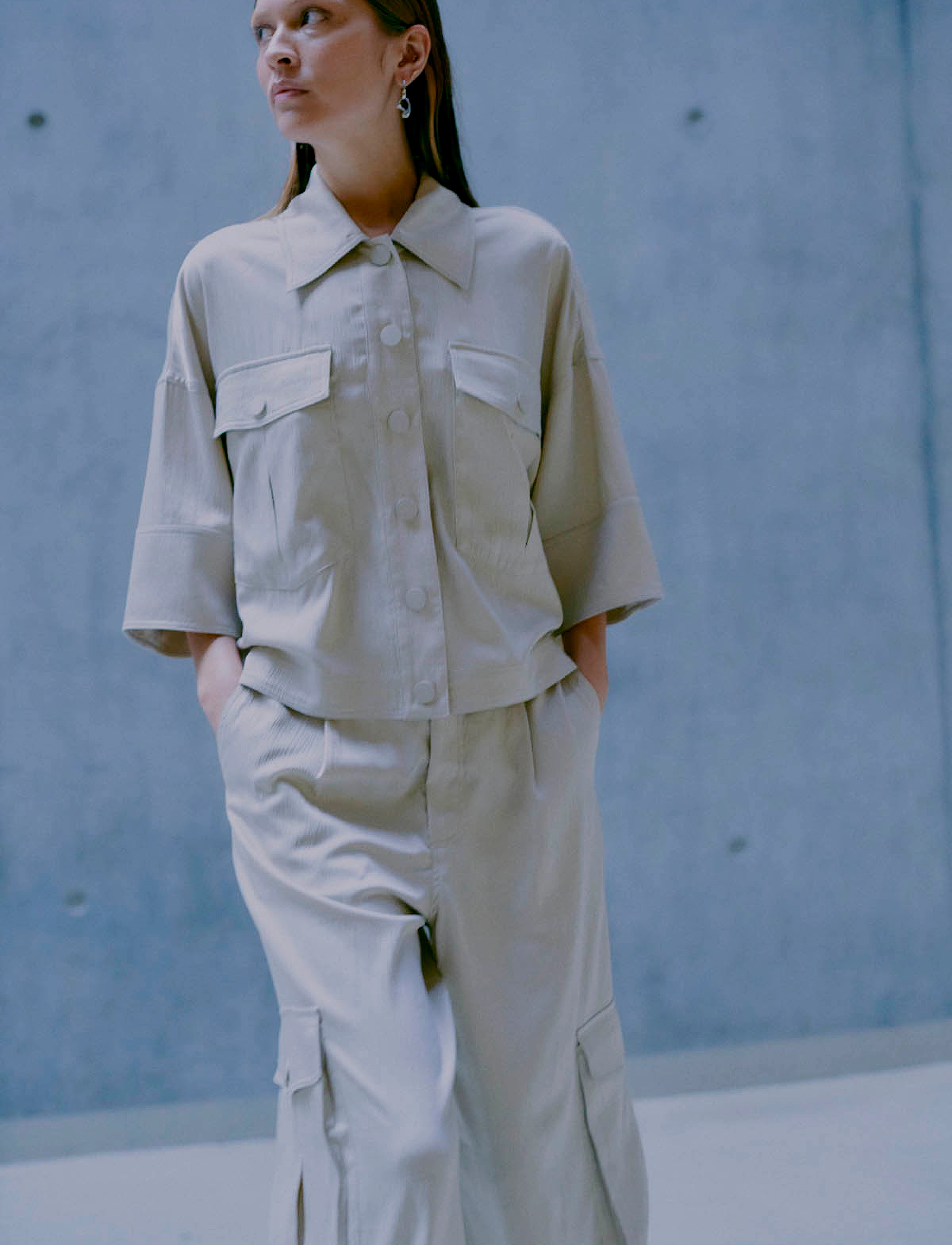 Copenhagen Muse - CMVIANNA-SHIRT - peyote - 2