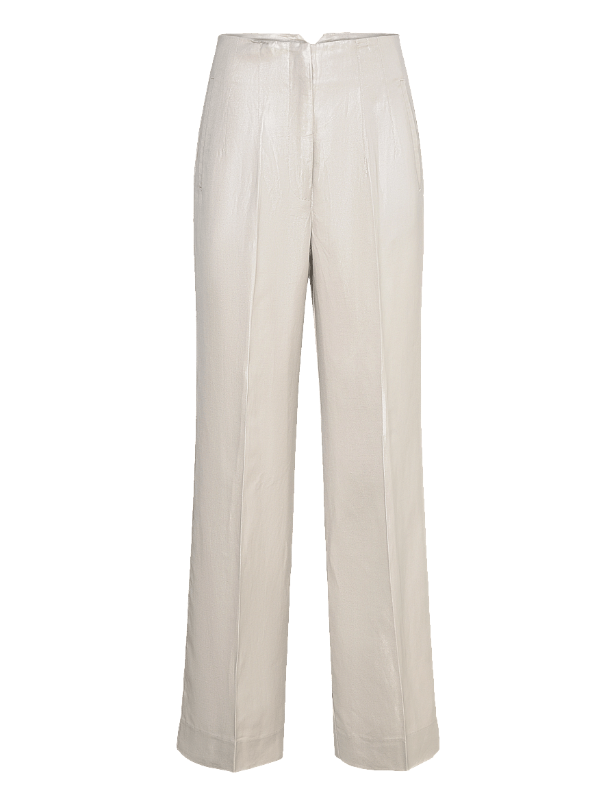 Copenhagen Muse - CMNATULA-PANT - hose mit geradem bein - silver - 1