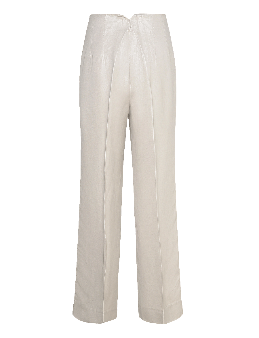 Copenhagen Muse - CMNATULA-PANT - hose mit geradem bein - silver - 2