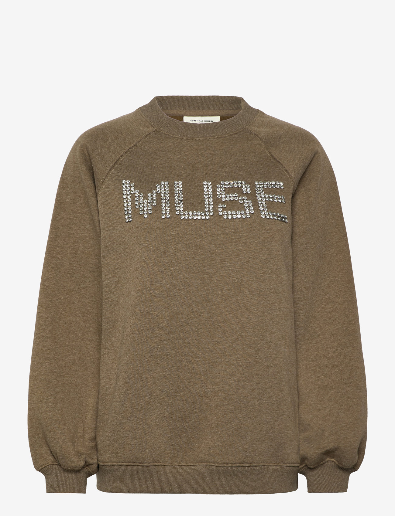 Copenhagen Muse - CMIDA-SWEATSHIRT - military olive mel. - 0