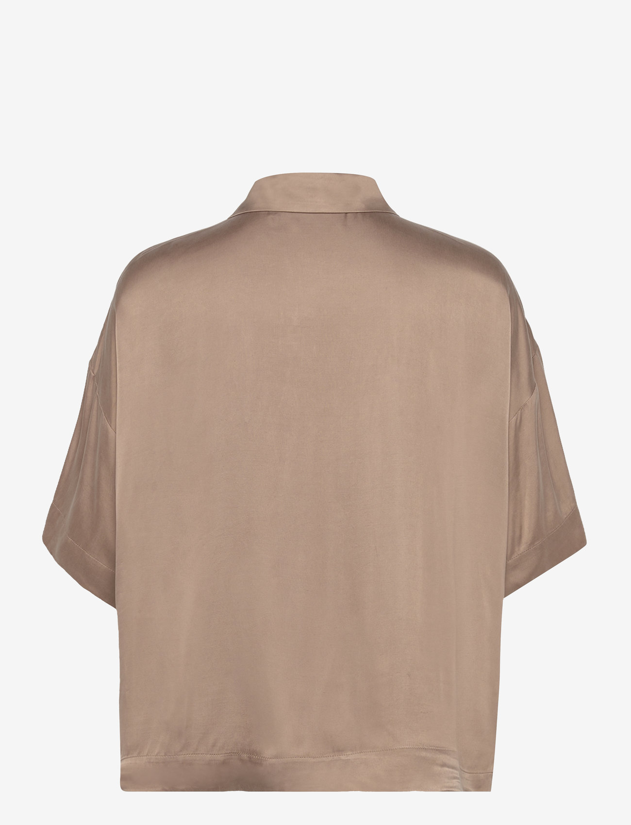 Copenhagen Muse - CMCUPRO-SHIRT - kurzärmlige hemden - timber wolf - 1