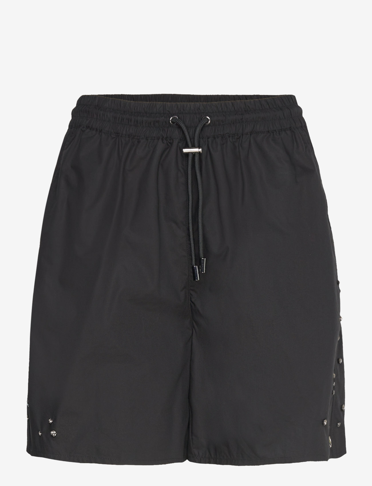 Copenhagen Muse - CMRHINE-SHORTS - frjálslegar stuttbuxur - black - 0