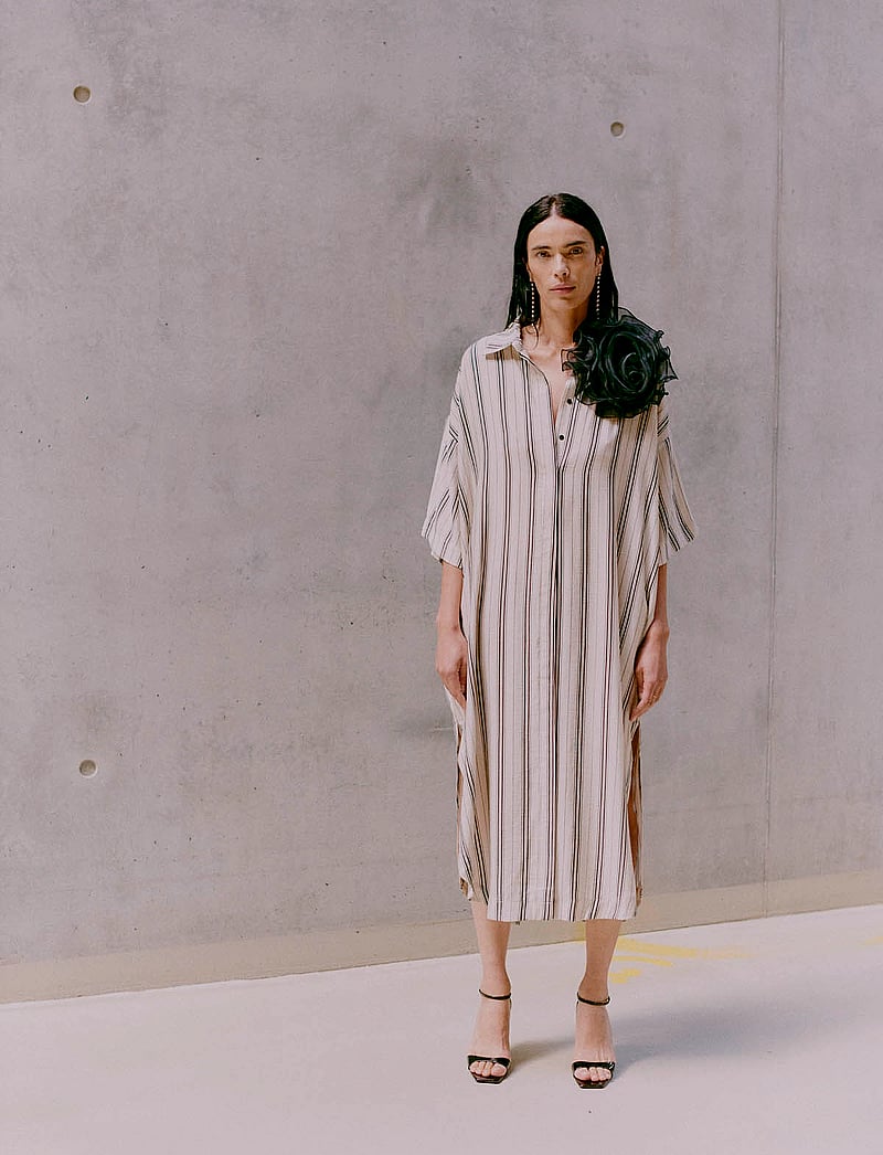 Copenhagen Muse - CMPARYA-DRESS - skjortekjoler - peyote w. black - 0