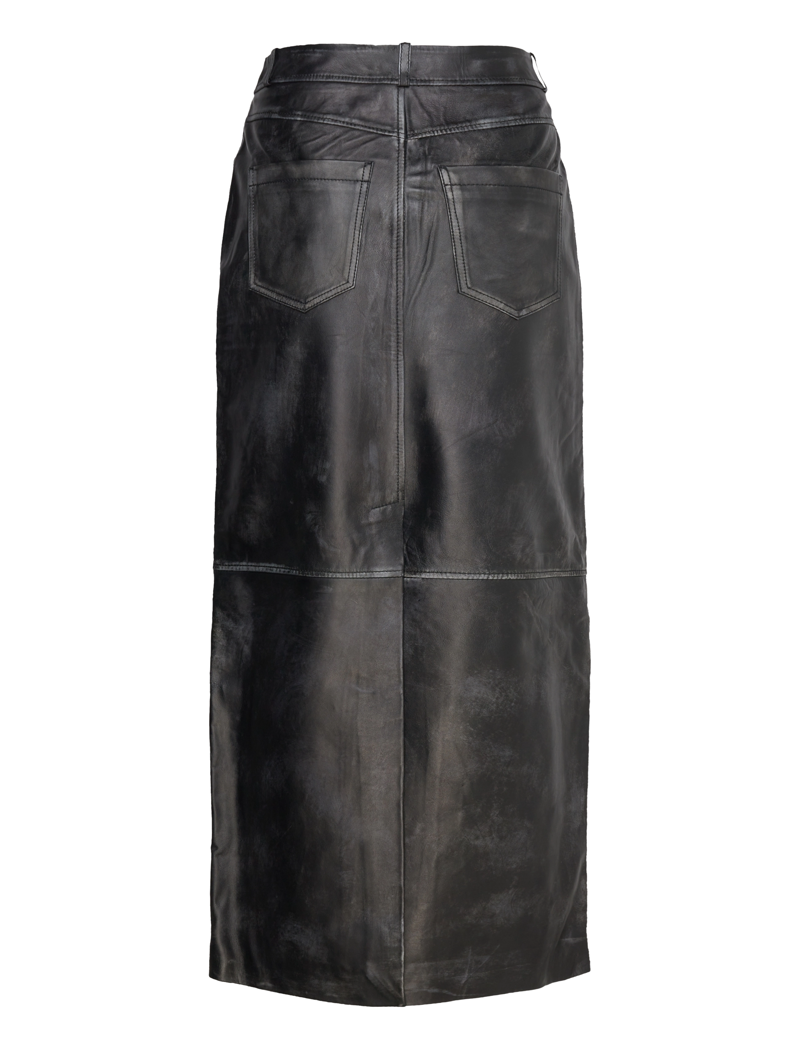 Copenhagen Muse - CMQUEEN-LONG-SKIRT - black w. grey - 1