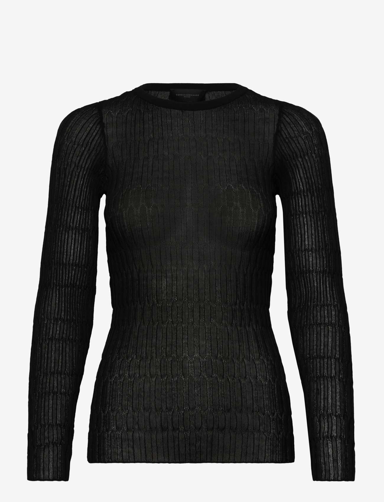 Copenhagen Muse - CMNATACHA-PULLOVER - efterårstøj - black - 0