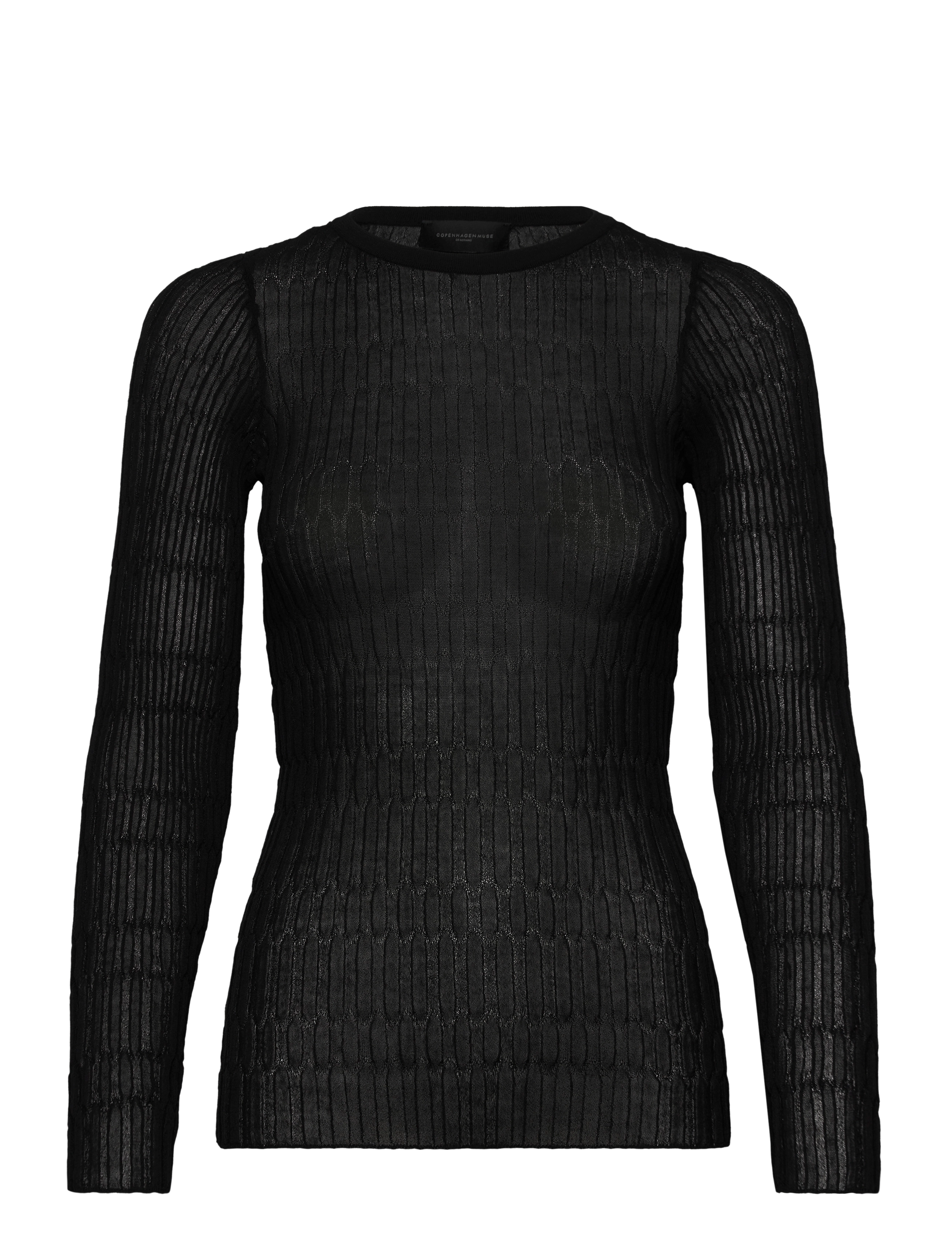 Copenhagen Muse CMNATACHA-PULLOVER - Transitional Layering - BLACK / black