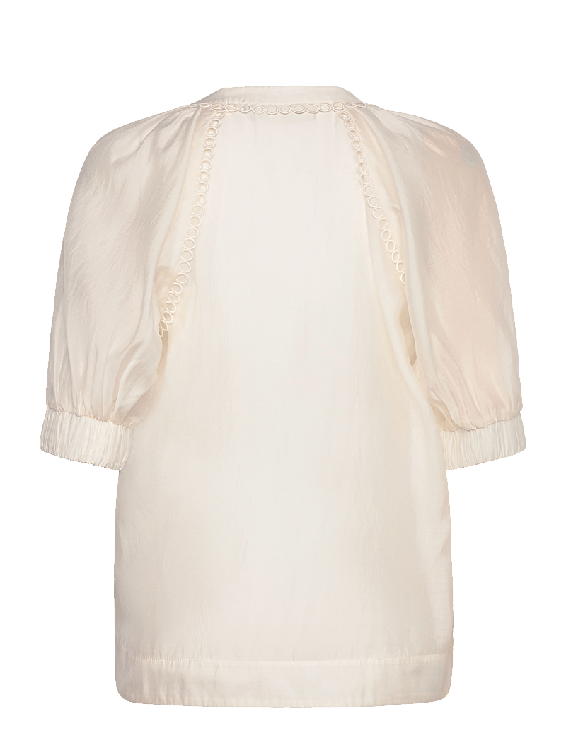 Copenhagen Muse - CMMOLLY-SHIRT - short-sleeved blouses - jet stream - 1