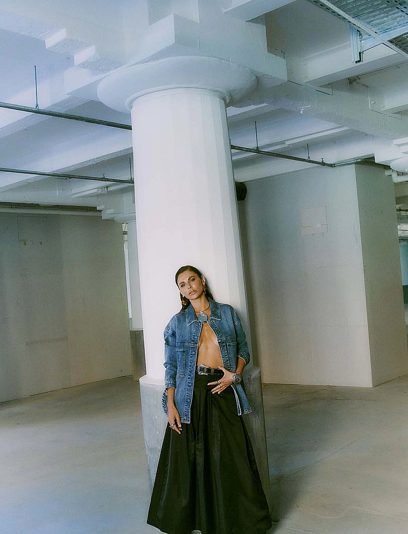 Copenhagen Muse - CMSIMI-SKIRT - midi-röcke - black - 2