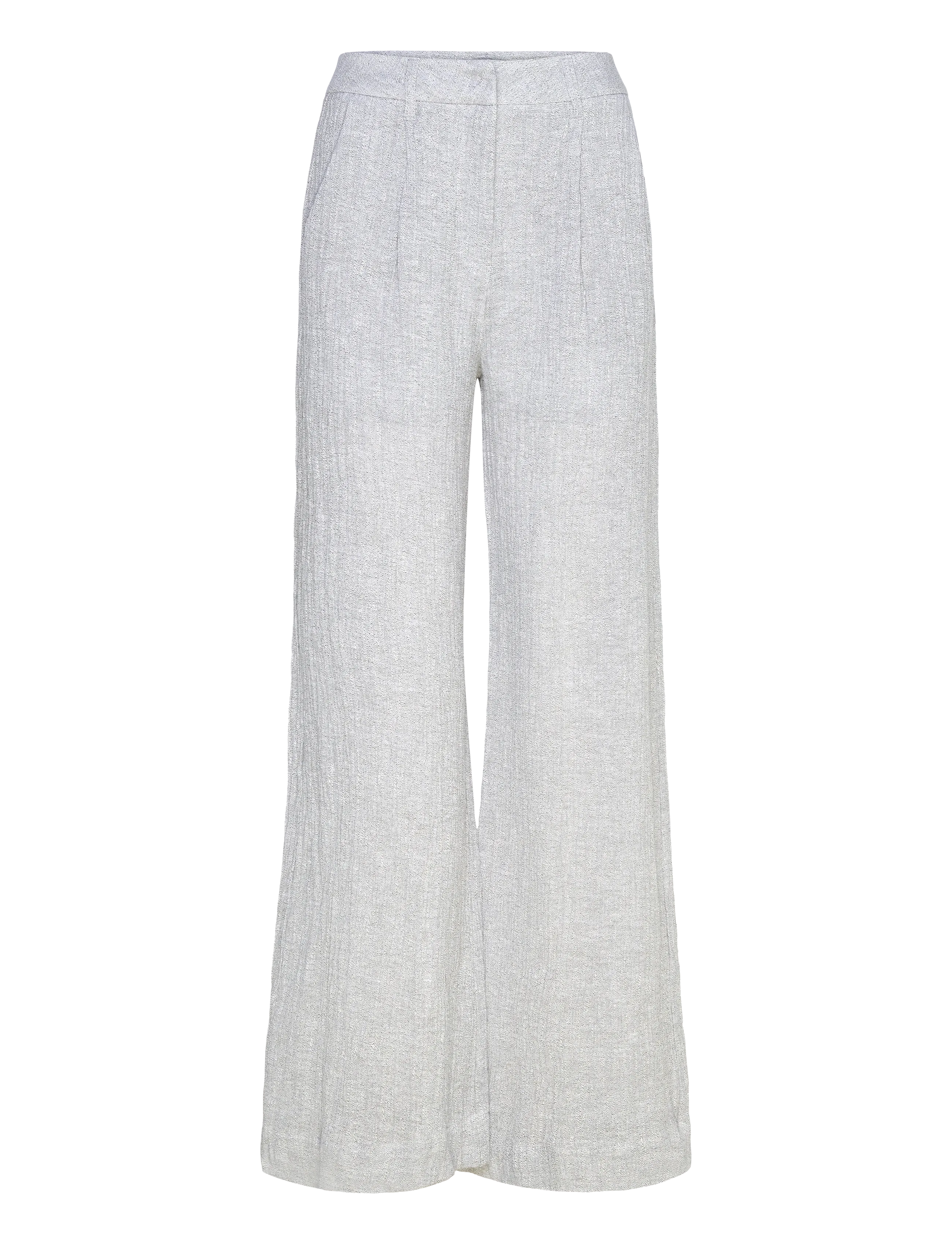 Copenhagen Muse CMLINCY-PANTS - Püksid - LIGHT GREY MELANGE / grey