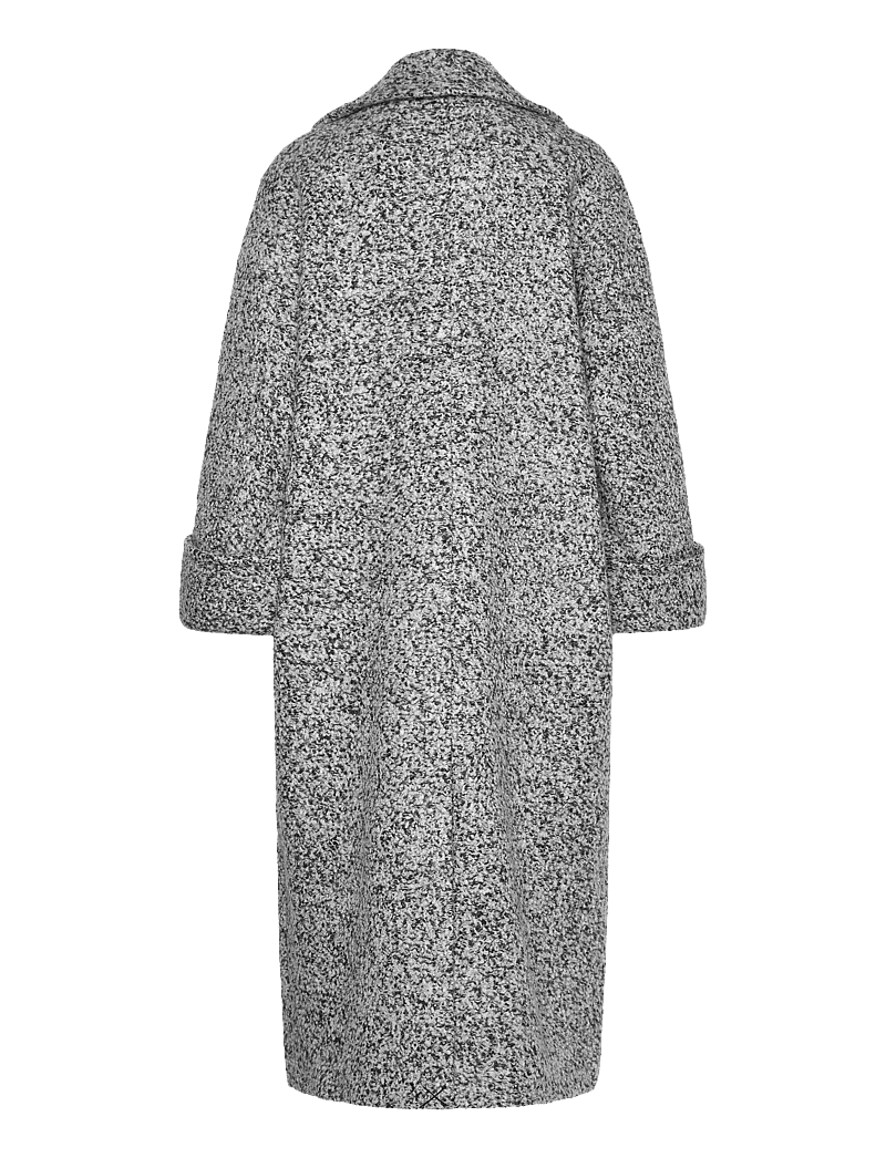 Copenhagen Muse - CMTHEM-COAT - villased mantlid - black w. jet stream - 2