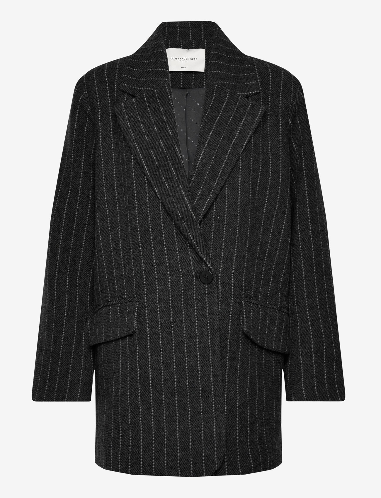 Copenhagen Muse - CMDAI-BLAZER - black w. bright white - 0
