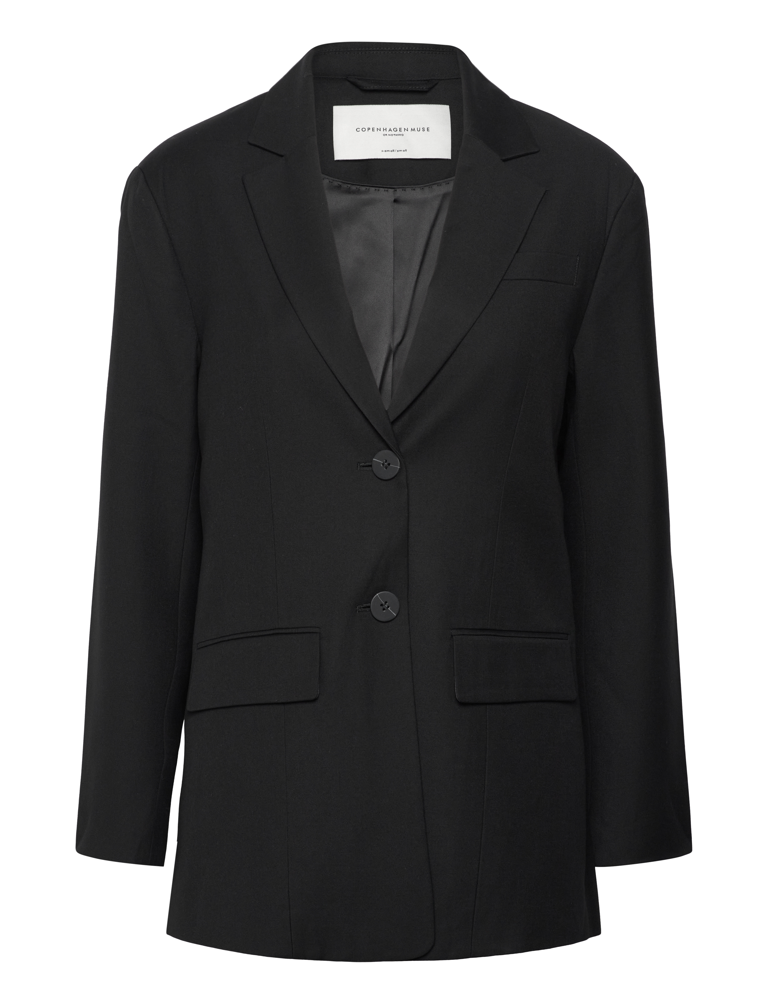 Copenhagen Muse Cmtina-Blazer, Kvinder, Blazer, Sort, Str: XS/S
