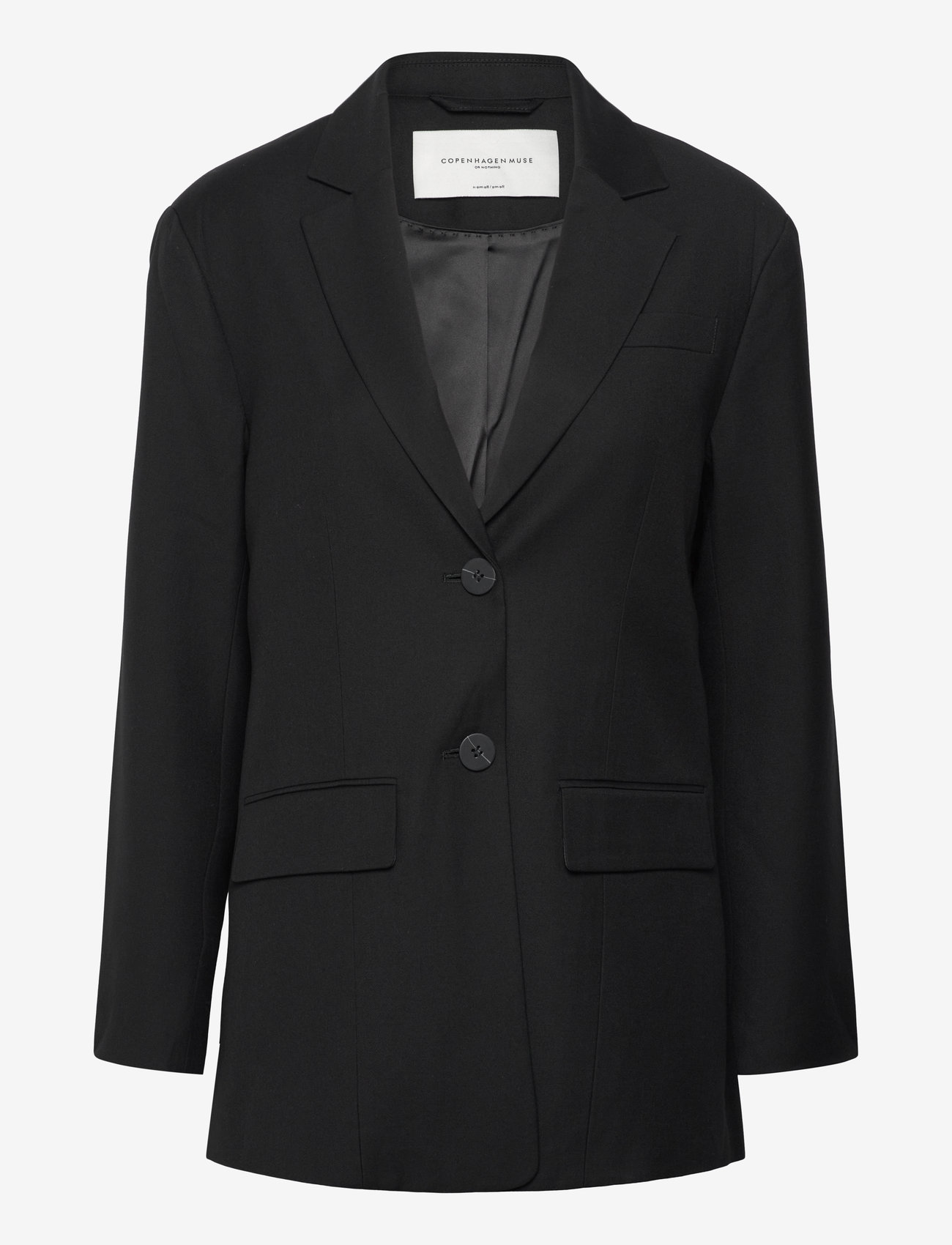 Copenhagen Muse - CMTINA-BLAZER - single breasted blazers - black - 0