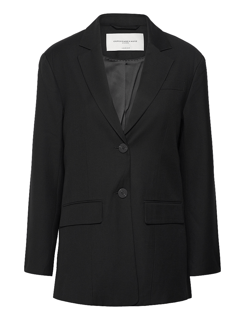 Copenhagen Muse - CMTINA-BLAZER - blazers à fermeture droite - black - 0