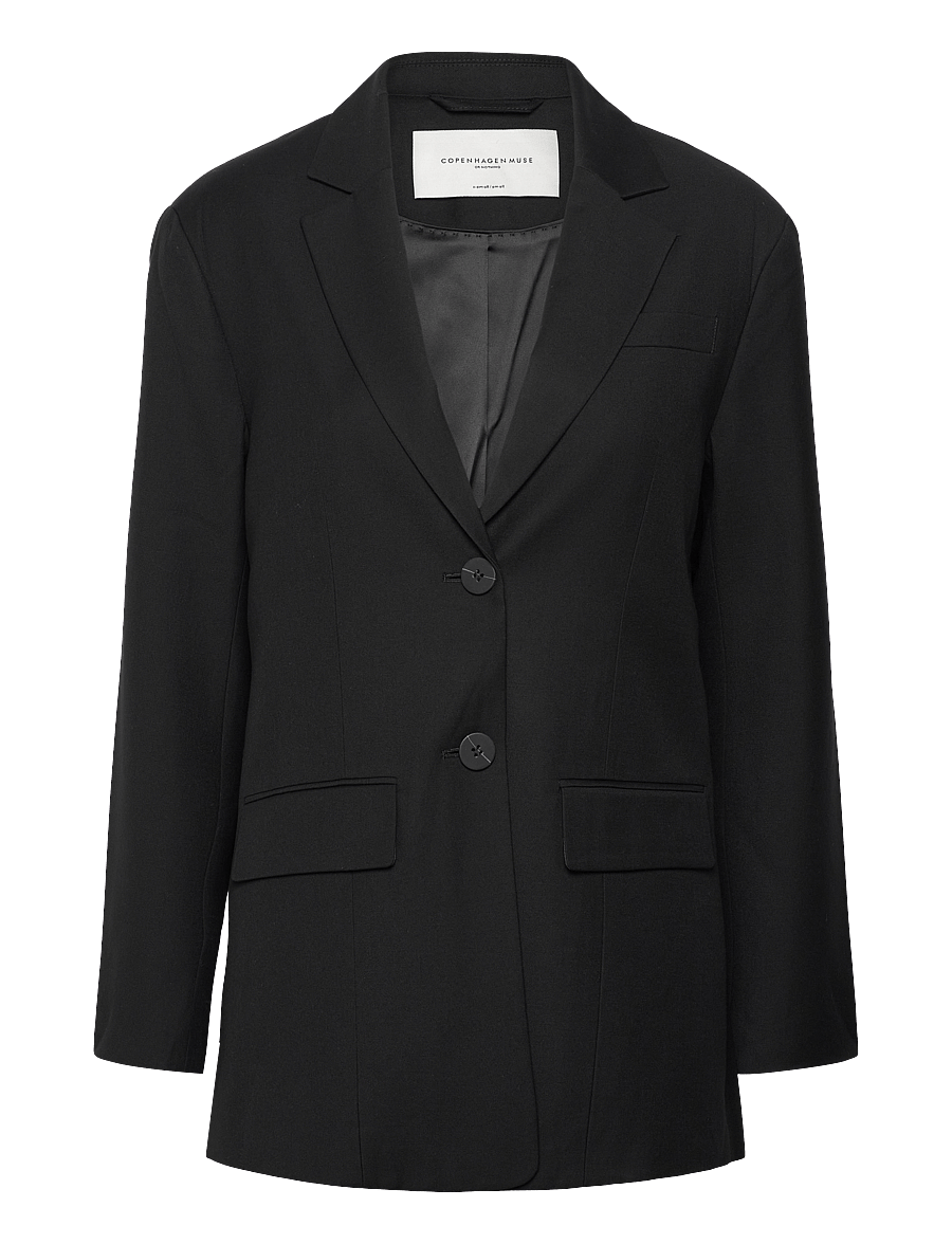 Copenhagen Muse - CMTINA-BLAZER - marynarki z pojedynczym zapięciem - black - 0