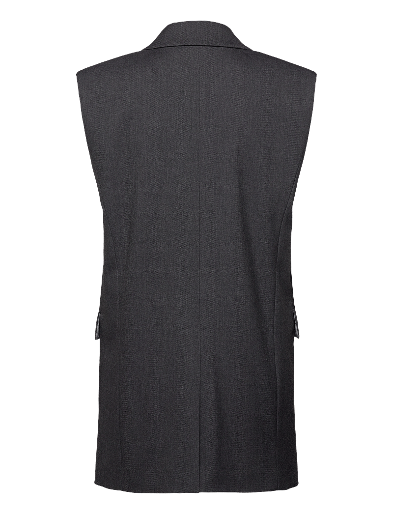 Copenhagen Muse - CMTAILOR-WAISTCOAT - westen - med. grey melange - 1