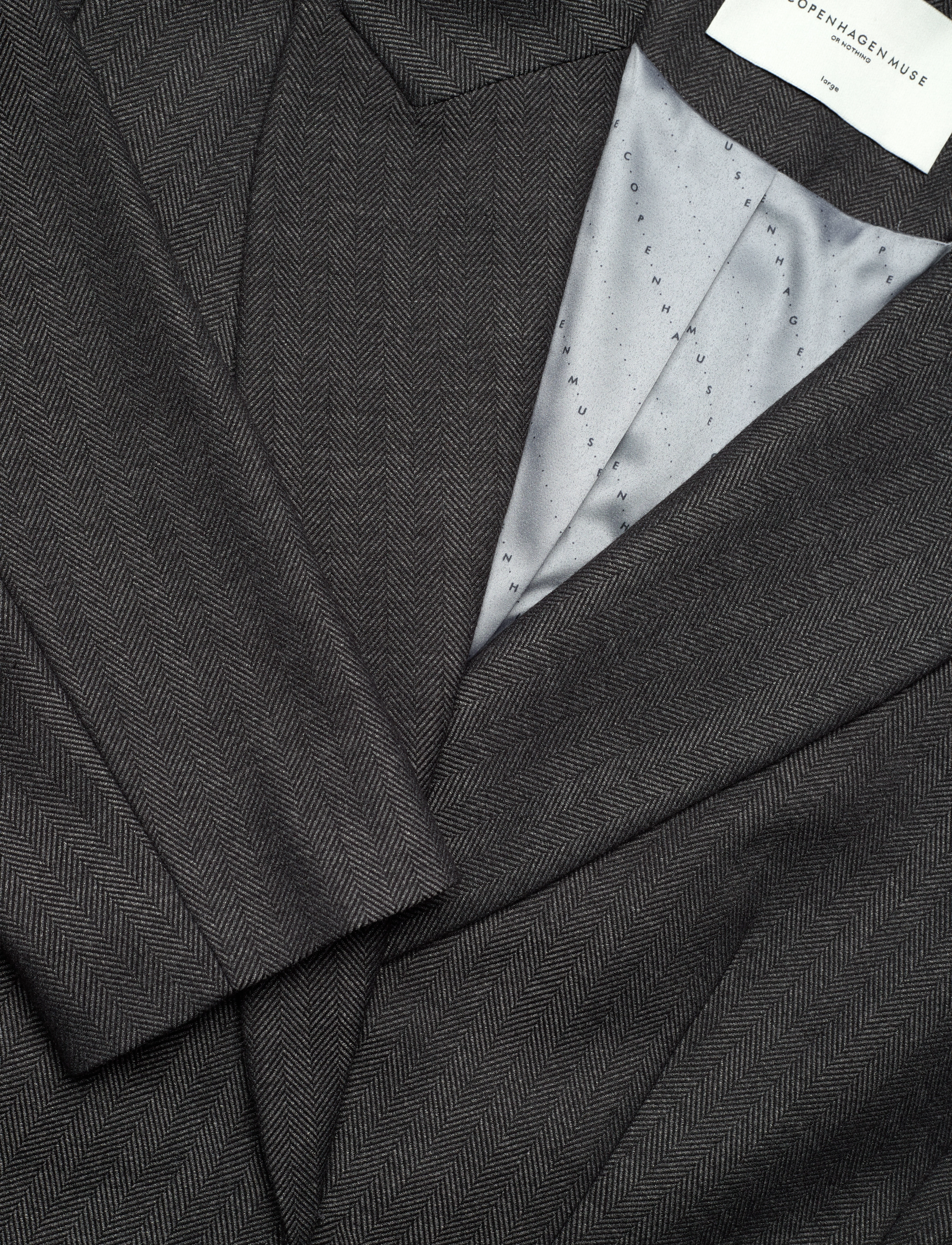Copenhagen Muse - CMTAILOR-BODY - black w. medium grey mel. - 2