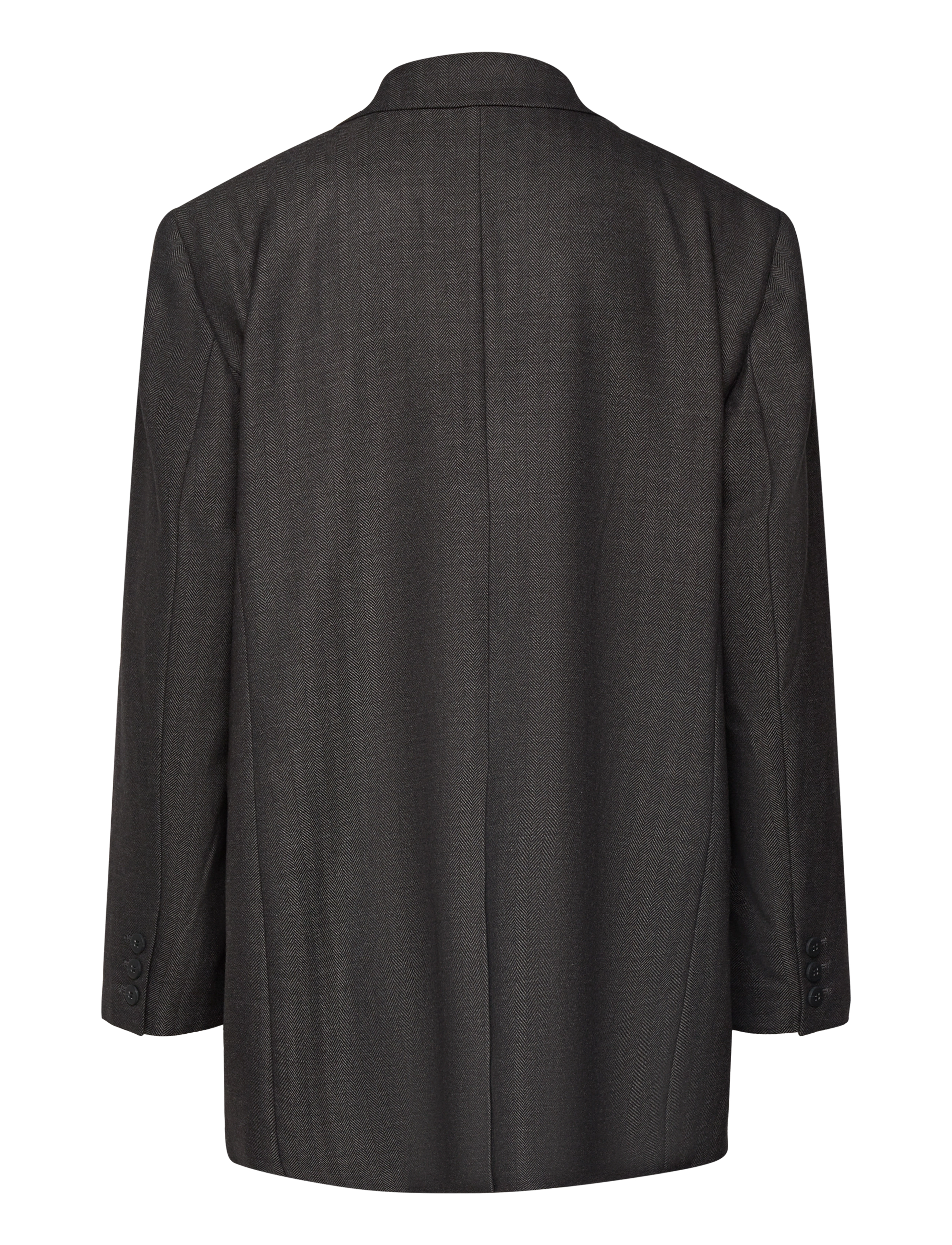 Copenhagen Muse - CMTAILOR-BLAZER - black w. medium grey mel. - 1