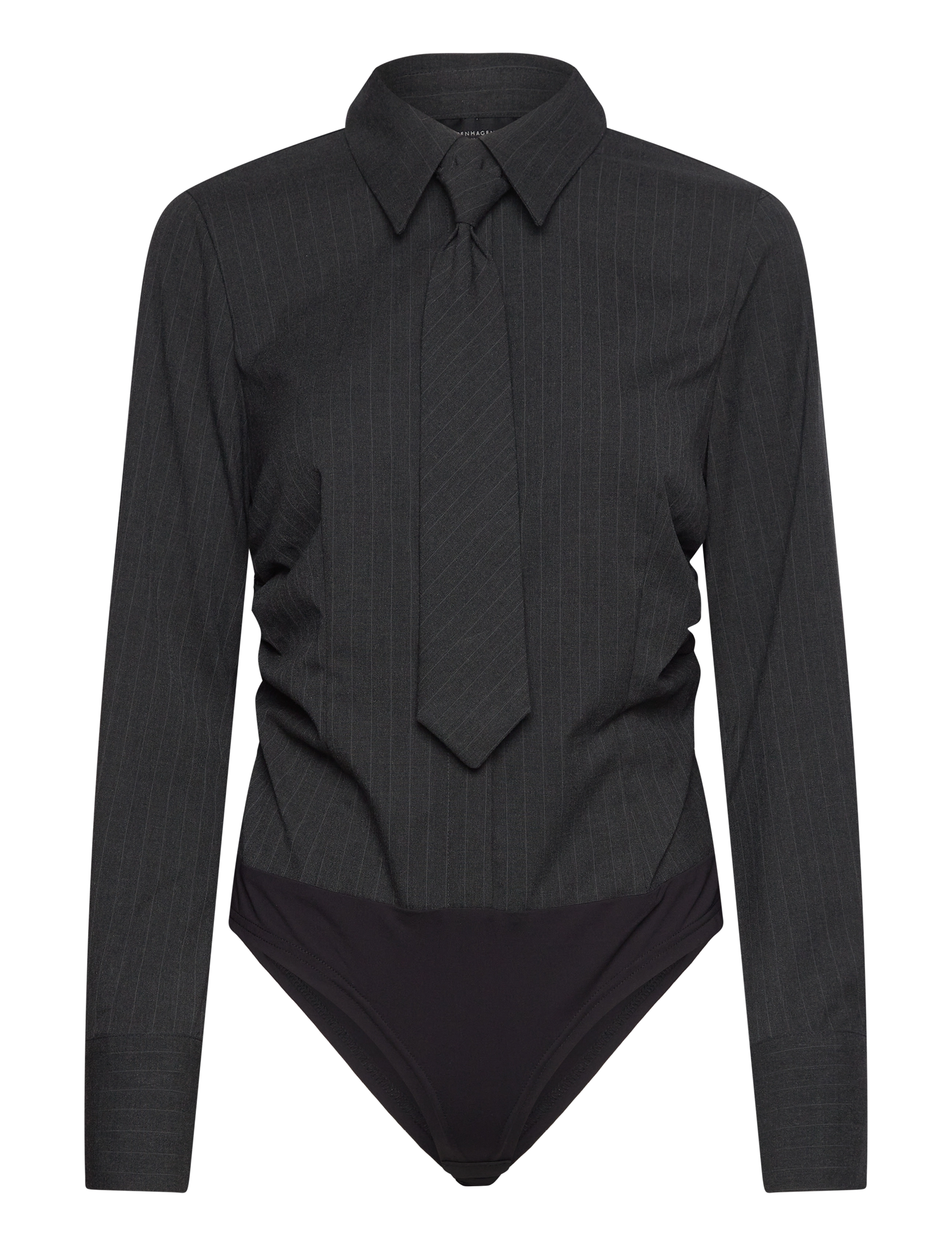 Copenhagen Muse - CMTIEDY-BODY - medium grey mel. w. off-white - 1