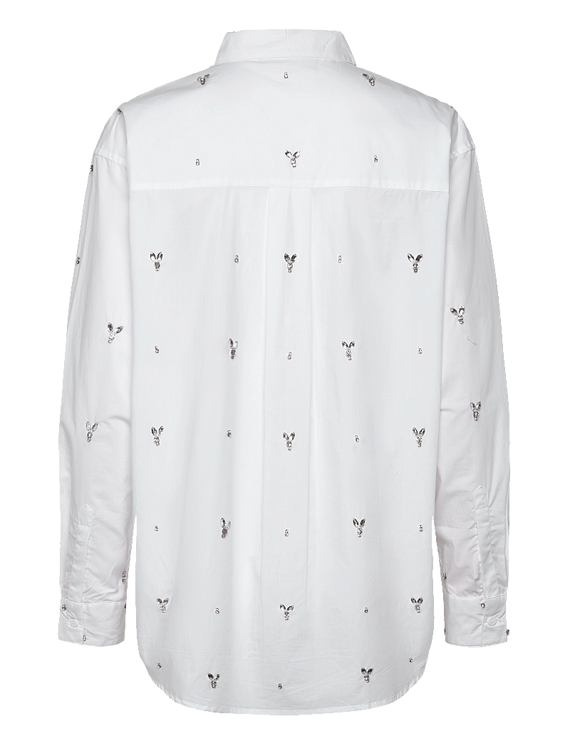 Copenhagen Muse - CMVATAN-SHIRT - pikkade varrukatega särgid - bright white - 1