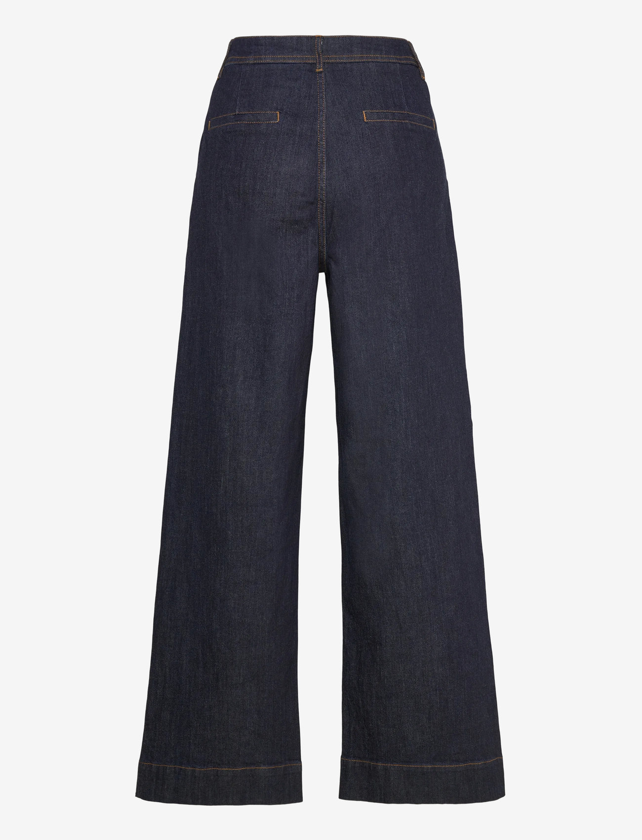 Copenhagen Muse - CMJEAN-WIDE-PANTS - hosen mit weitem bein - dark blue wash - 2