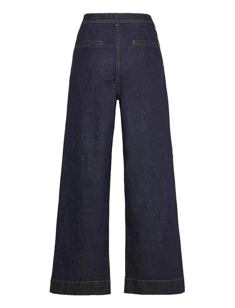 Copenhagen Muse - CMJEAN-WIDE-PANTS - hosen mit weitem bein - dark blue wash - 2