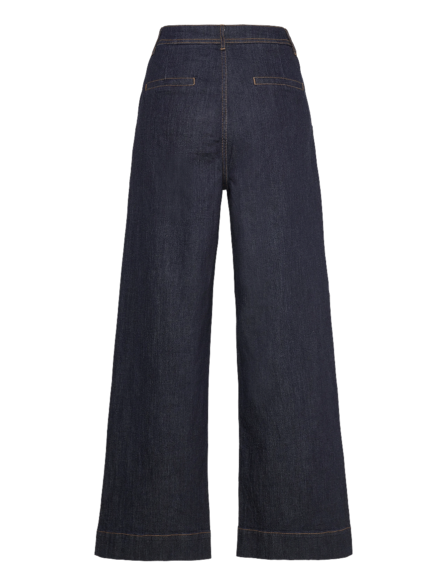 Copenhagen Muse - CMJEAN-WIDE-PANTS - vide jeans - dark blue wash - 2