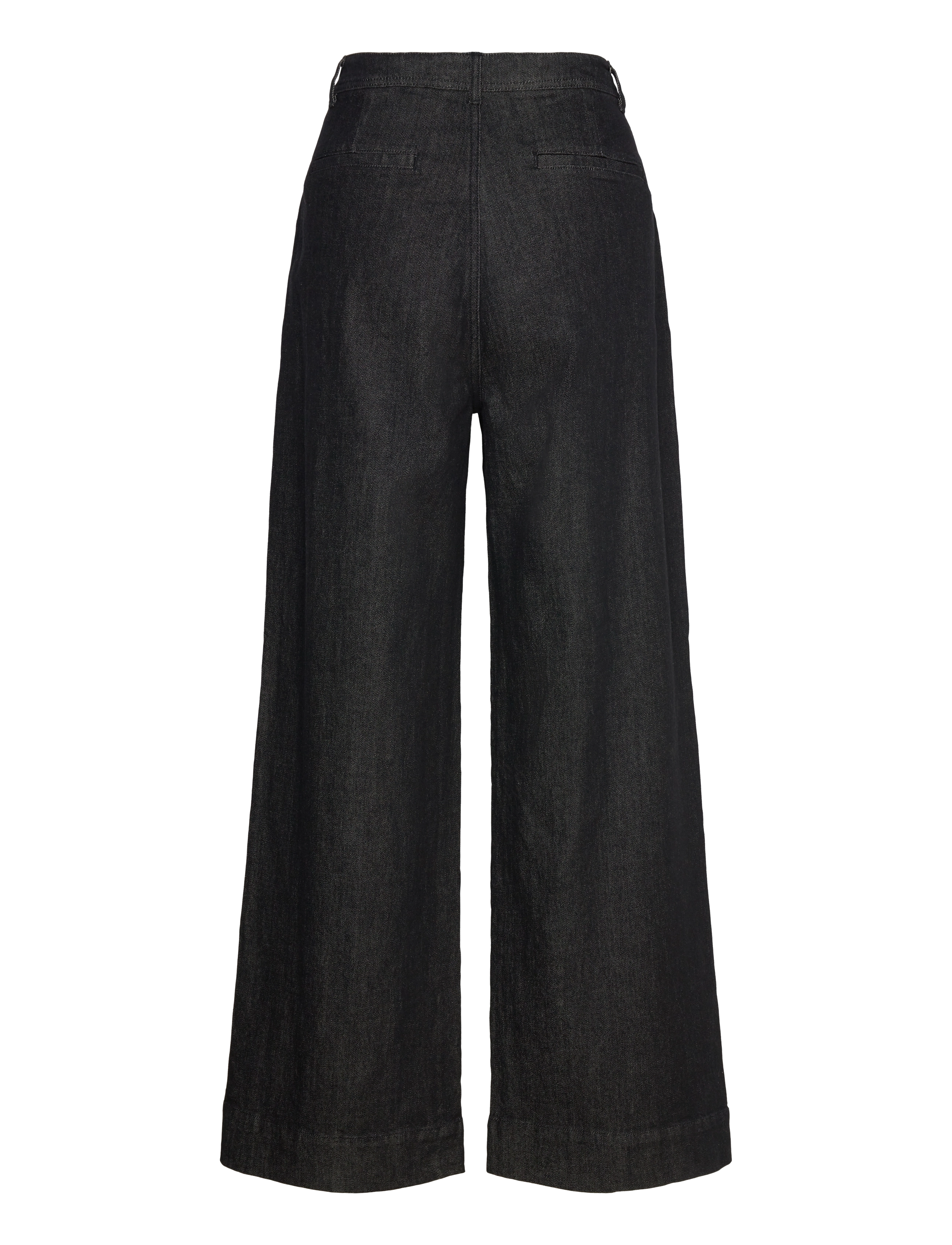 Copenhagen Muse - CMJEAN-WIDE-PANTS - brede jeans - washed black - 1