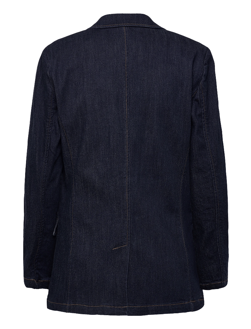 Copenhagen Muse - CMJEAN-BLAZER - enkeltradede blazere - dark blue wash - 2