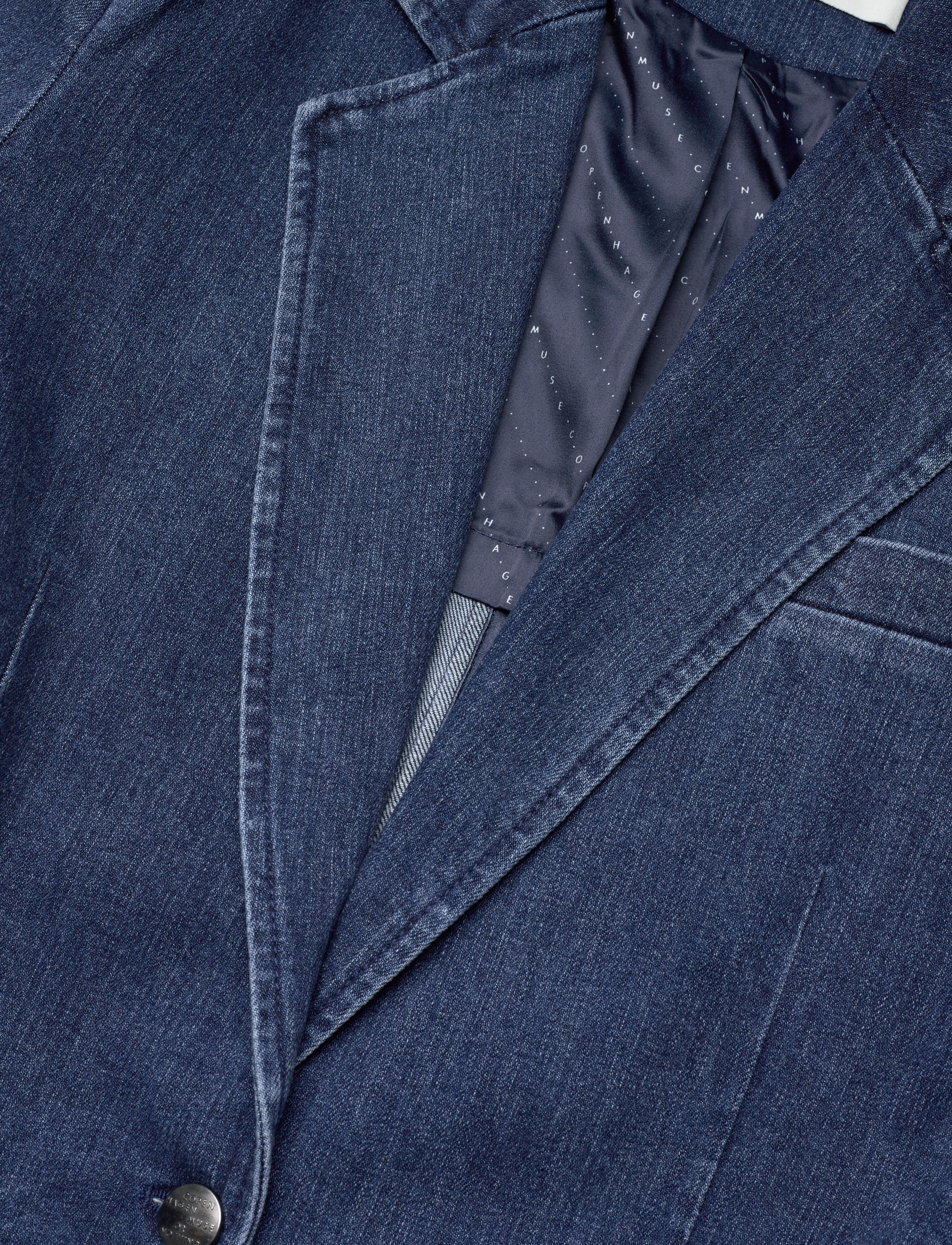 Copenhagen Muse - CMJEAN-BLAZER - enkeltradede blazere - denim blue - 4