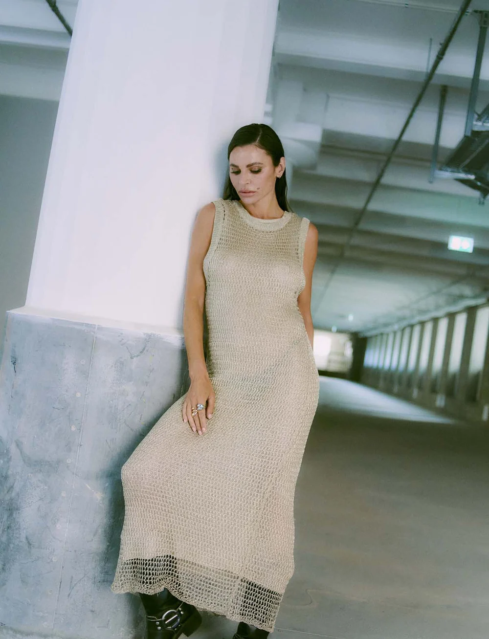 Copenhagen Muse - CMMETESA-DRESS - party dresses - gold metallic - 3