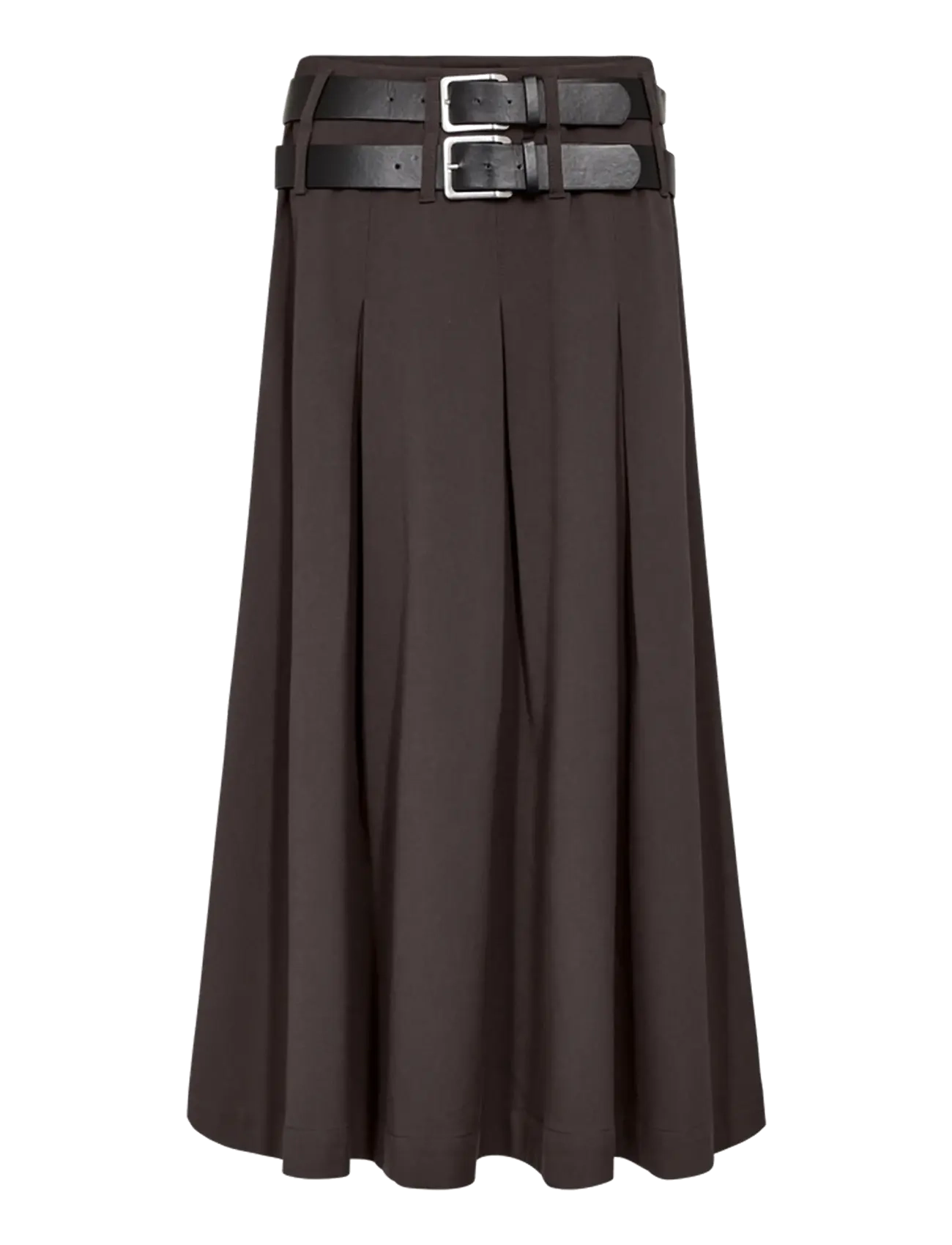 Copenhagen Muse CMTAILOR-SKIRT - Midi skirts - MULCH / brown