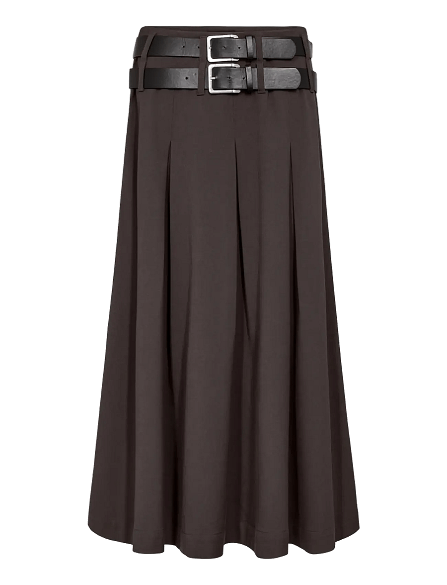 Copenhagen Muse - CMTAILOR-SKIRT - midiseelikud - mulch - 0
