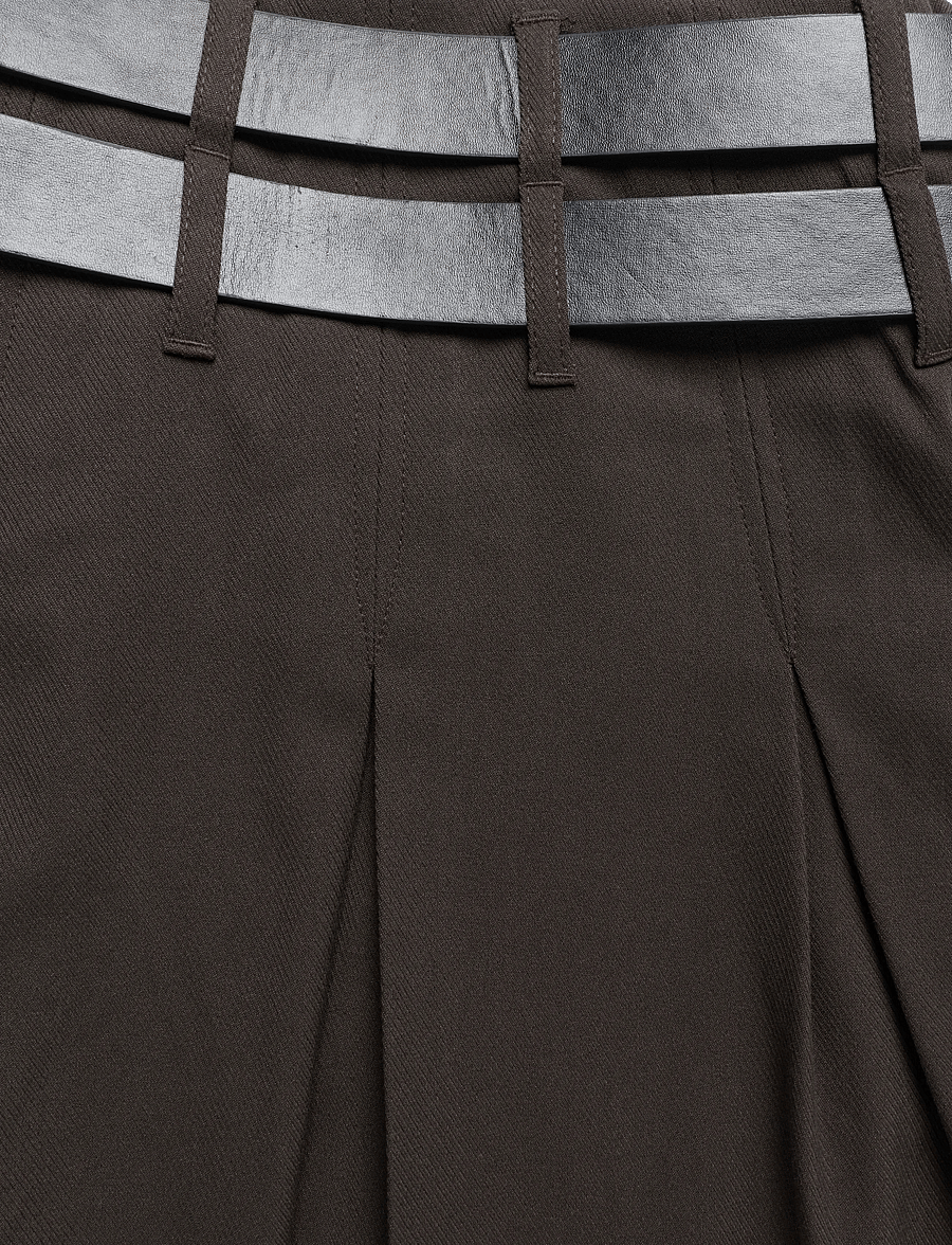 Copenhagen Muse - CMTAILOR-SKIRT - midi nederdele - mulch - 2