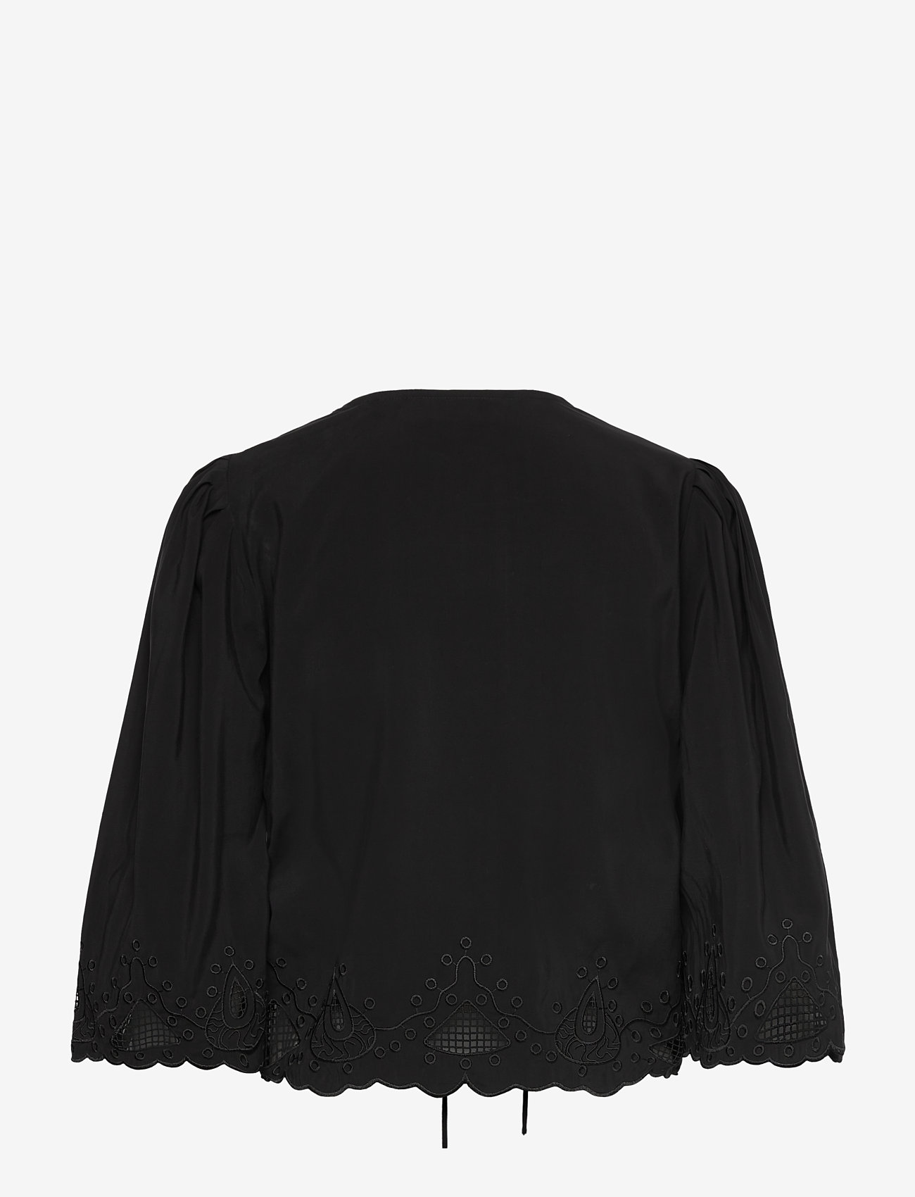 Copenhagen Muse - CMMADELYN-BLOUSE - kortærmede bluser - black - 2