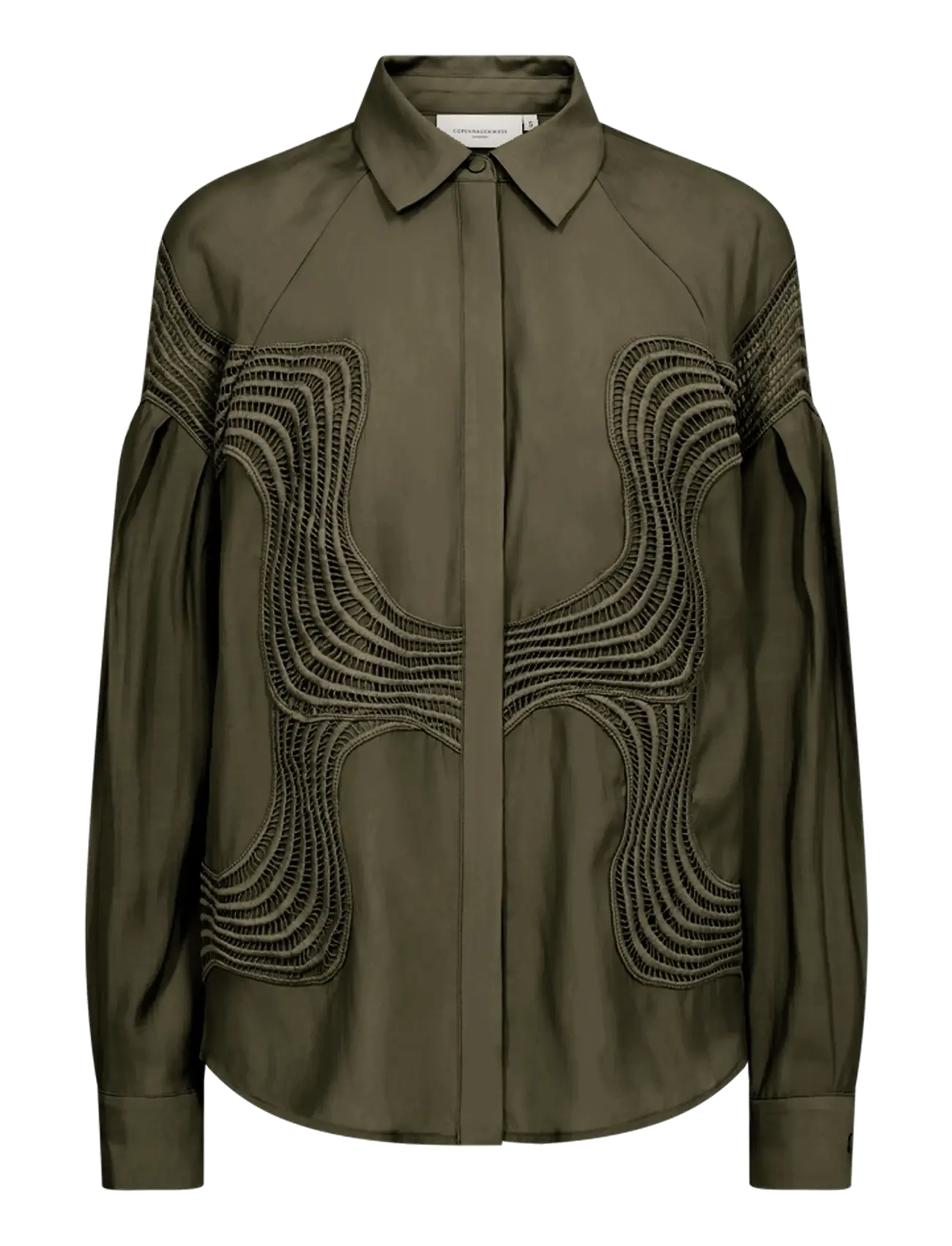 Copenhagen Muse CMMOLLY-SHIRT - Blouses & Shirts - IVY GREEN / khaki/green
