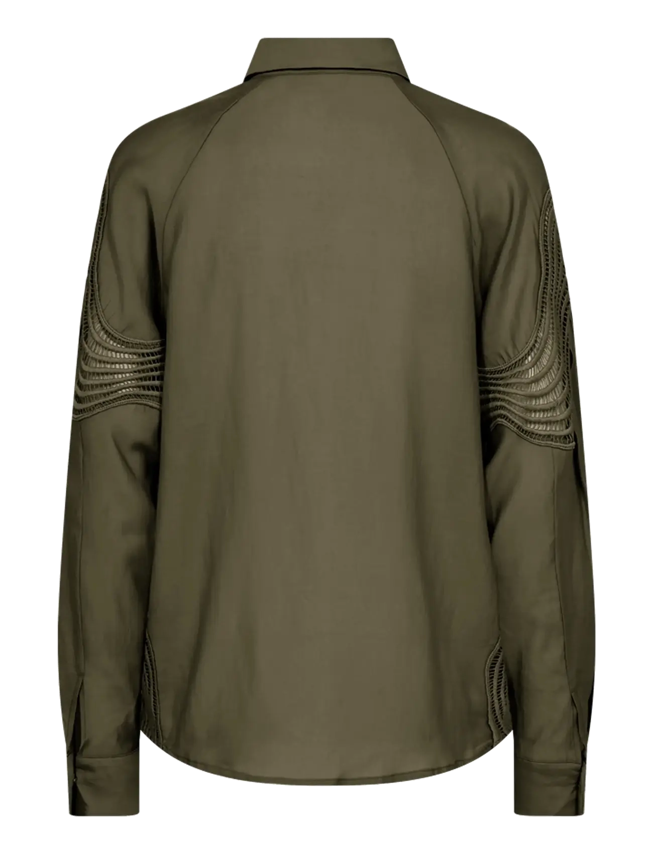 Copenhagen Muse - CMMOLLY-SHIRT - long-sleeved shirts - ivy green - 1