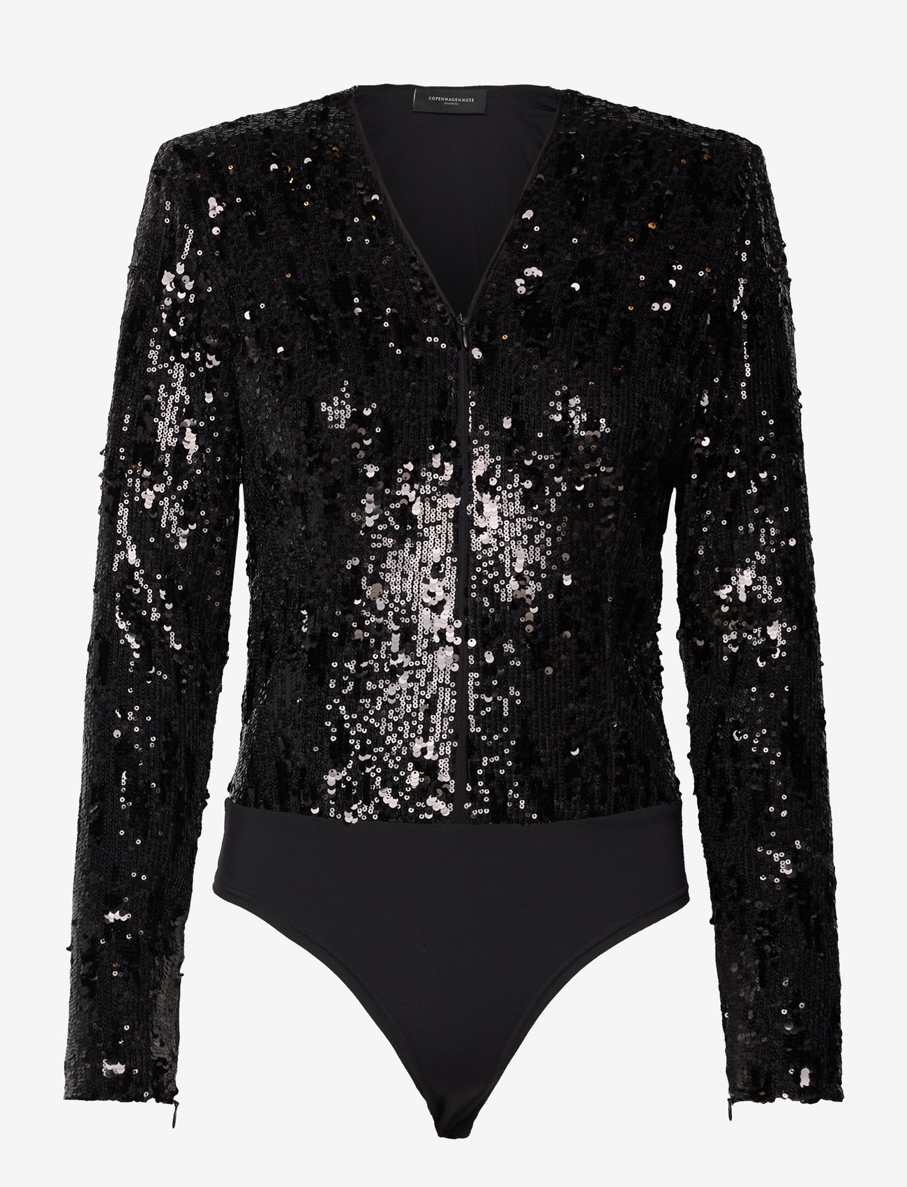 Copenhagen Muse - CMSEQUINCE-BODYSTOCKING - black - 0