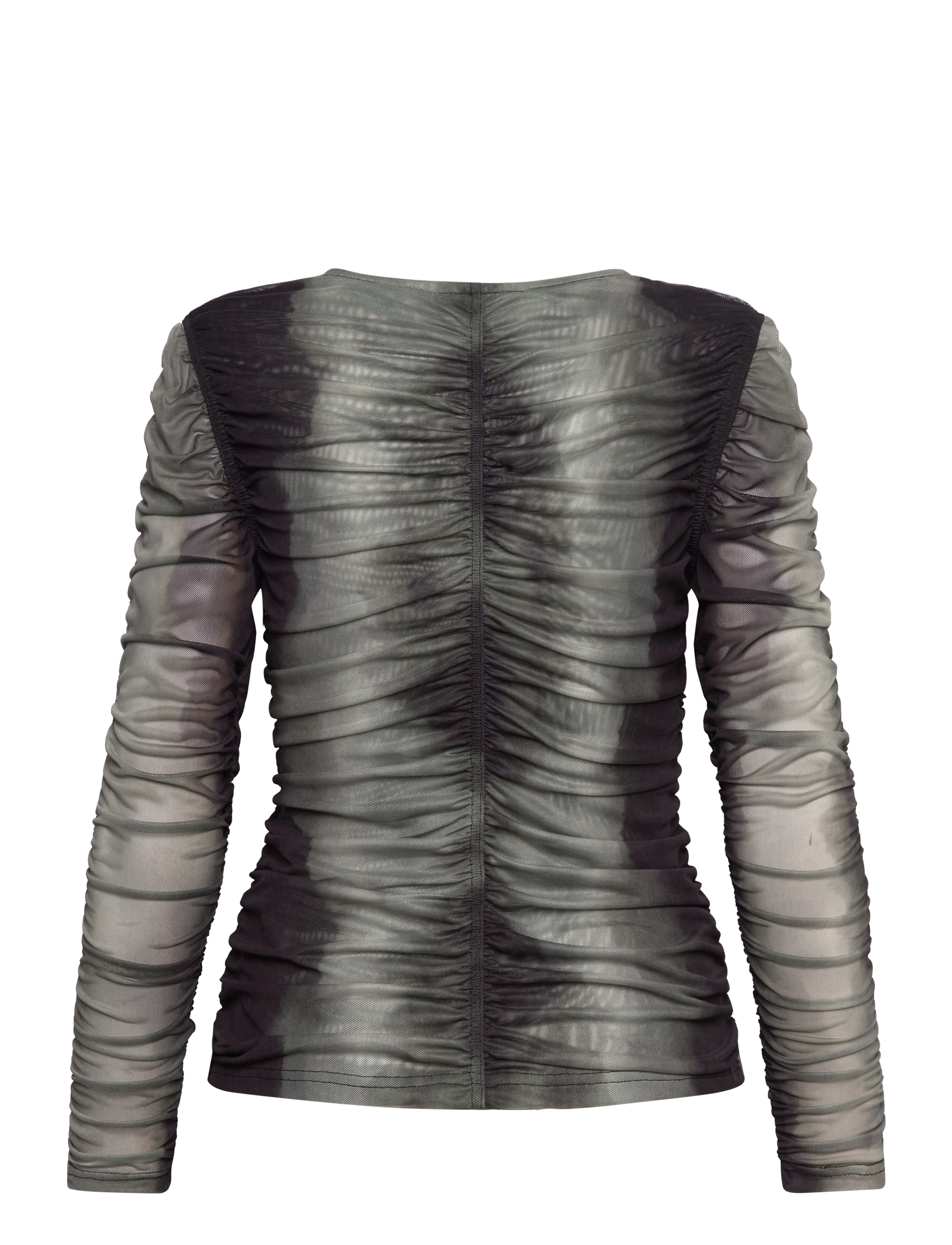 Copenhagen Muse - CMCORA-BLOUSE - black w. timber wolf - 1