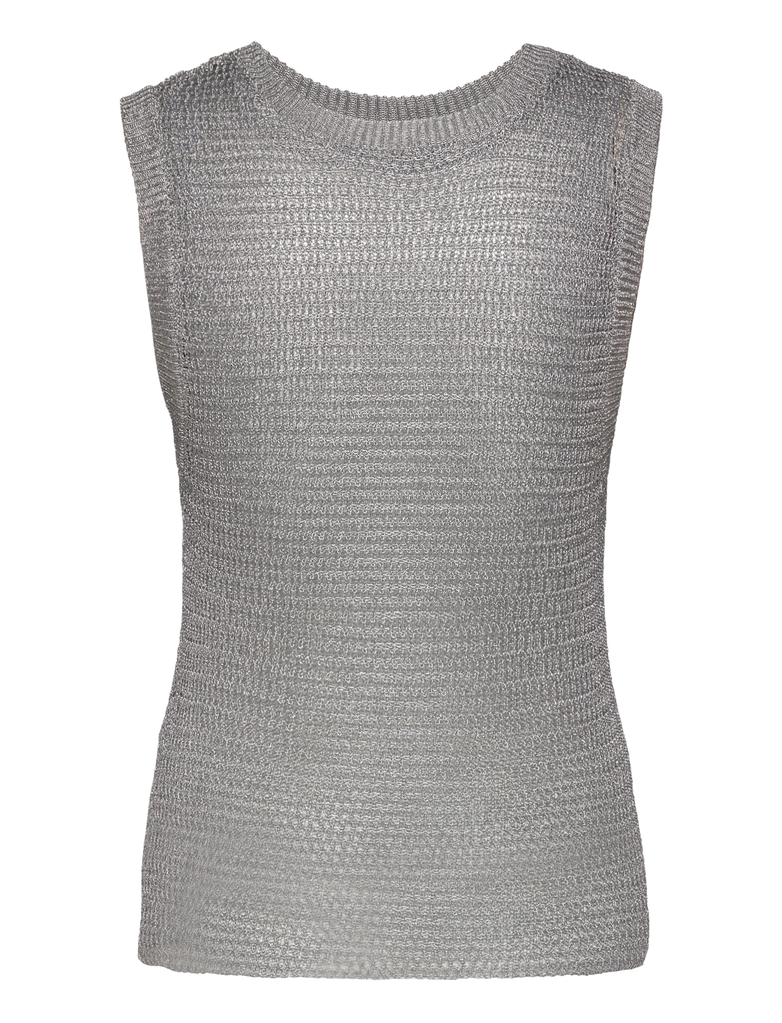 Copenhagen Muse - CMMETESA-TOP - Ärmellose blusen - silver metallic - 2